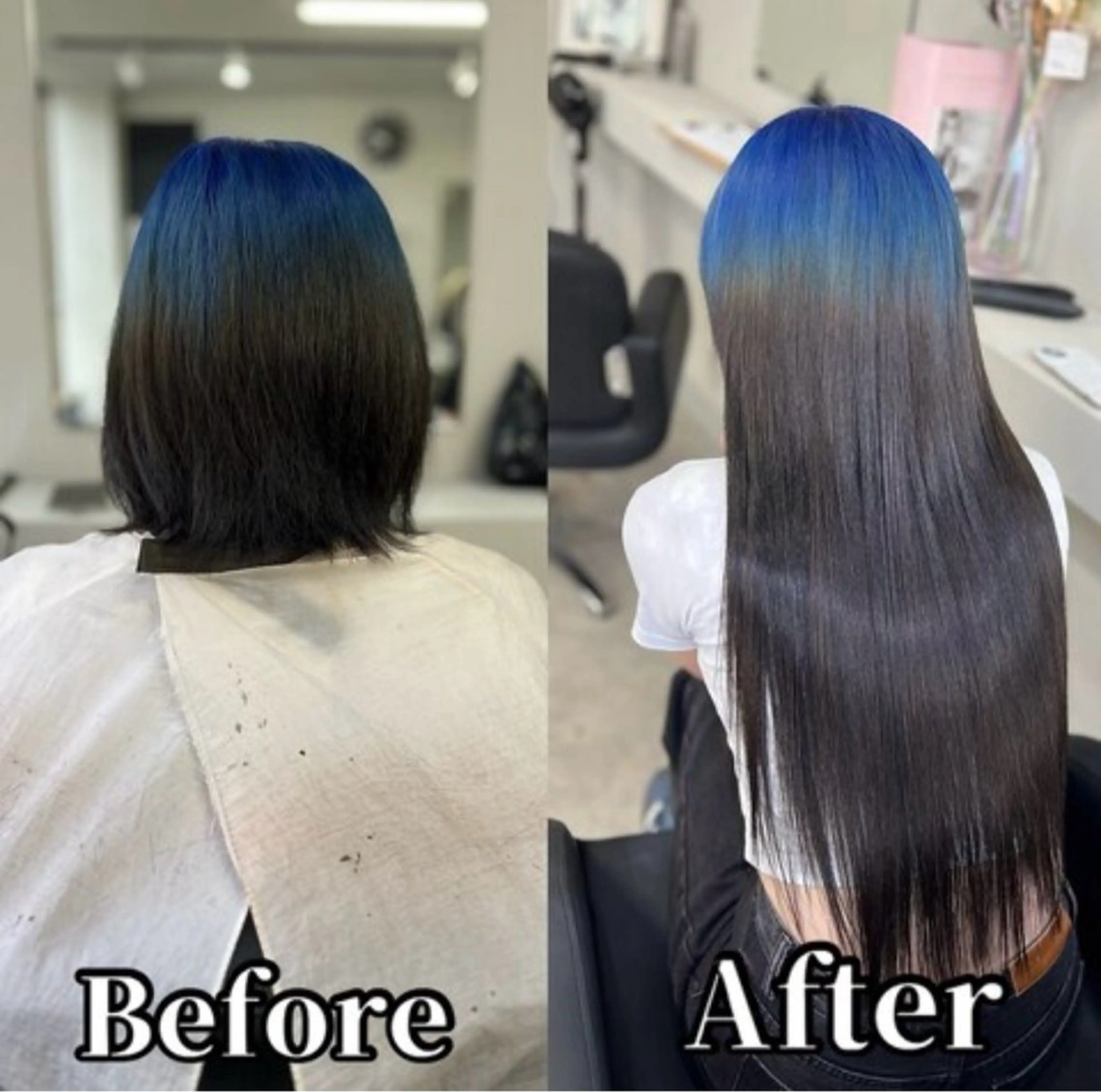 ショート エクステ エクステ＆カラー Fav心斎橋店のヘアスタイル