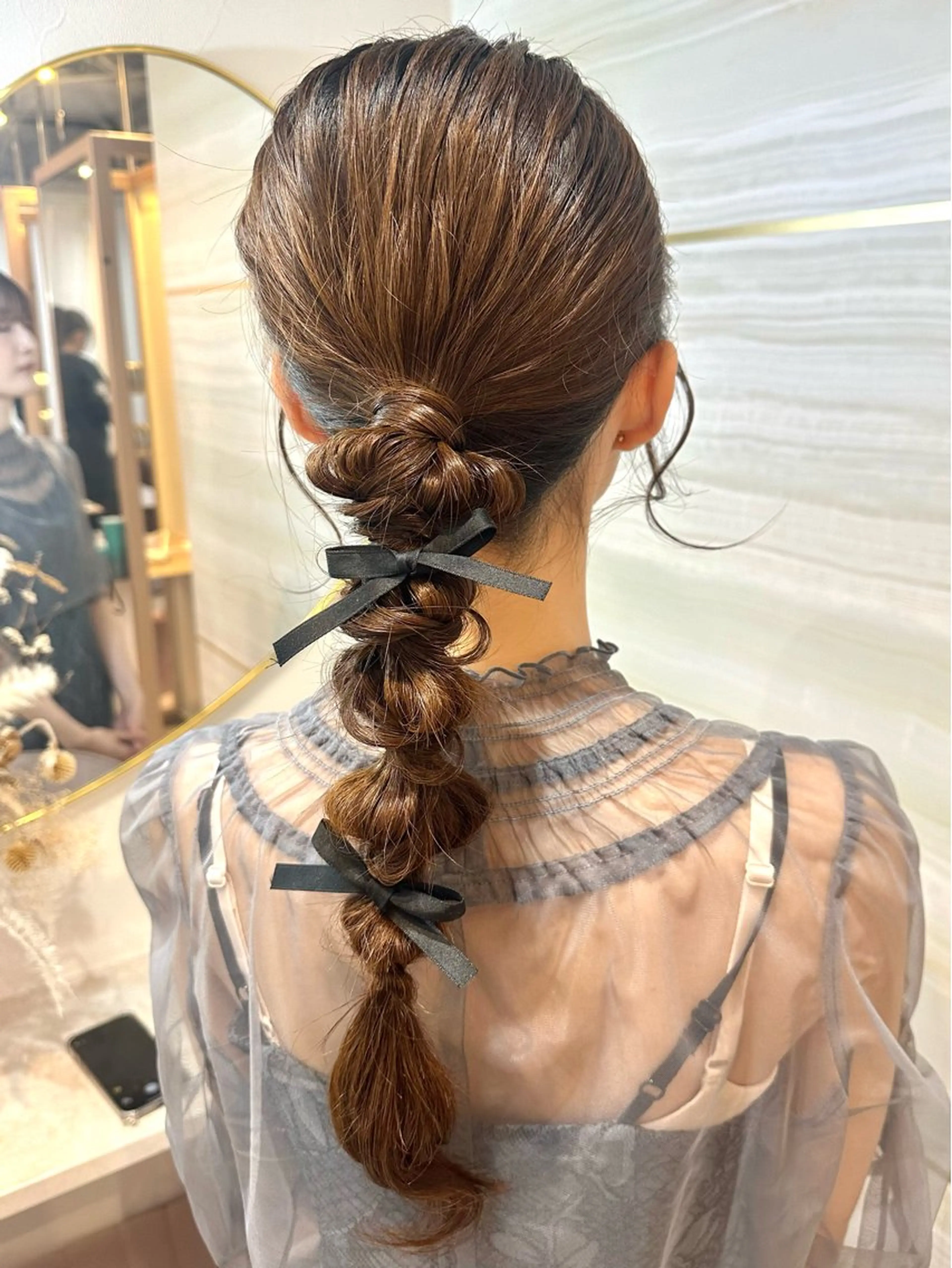 🎀ヘアセット/ヘアアレンジ🎀結婚式/お呼ばれヘア💗の写真