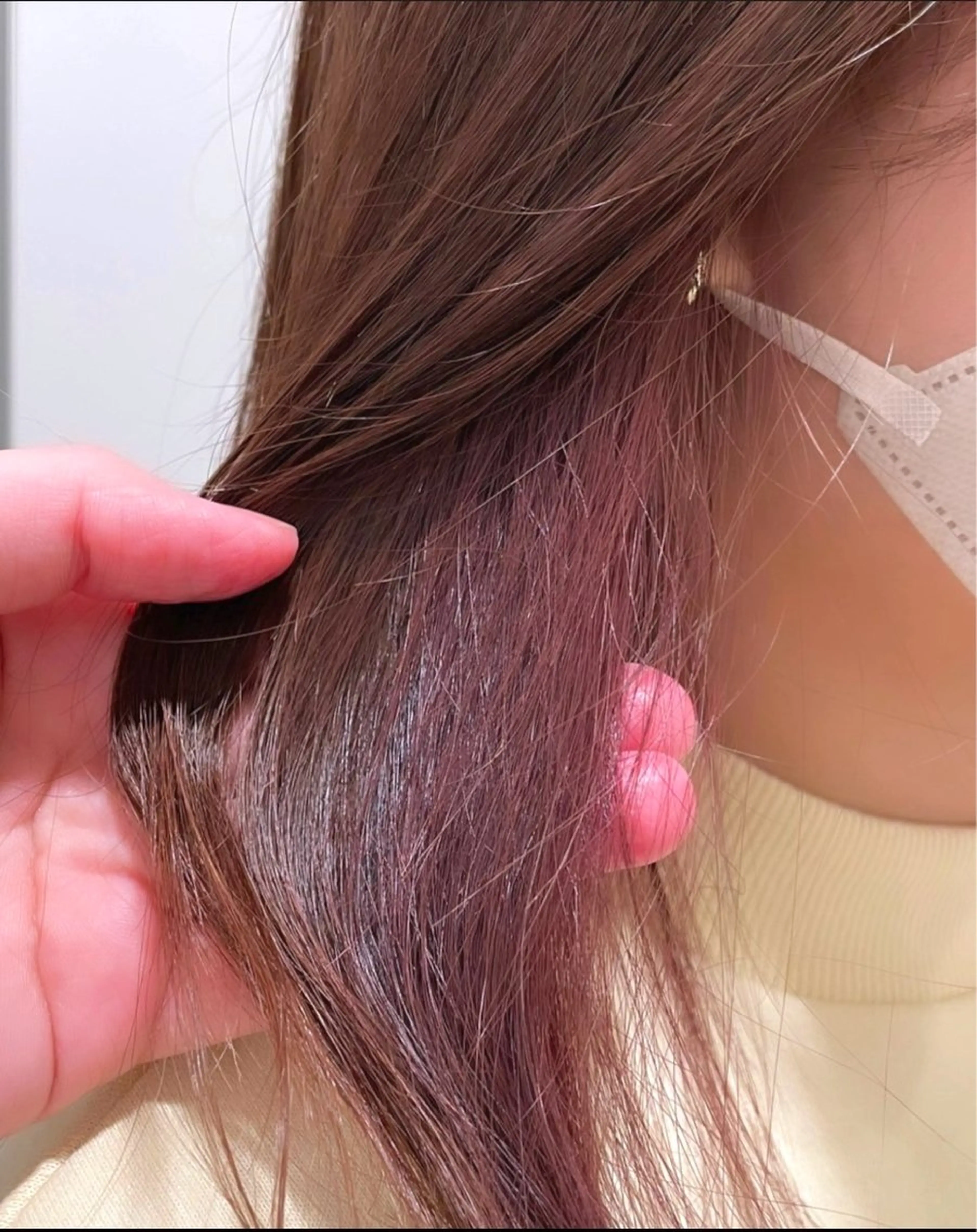 ミディアム 🌈コテ巻き風パーマ LOHASせいな🌈のヘアスタイル