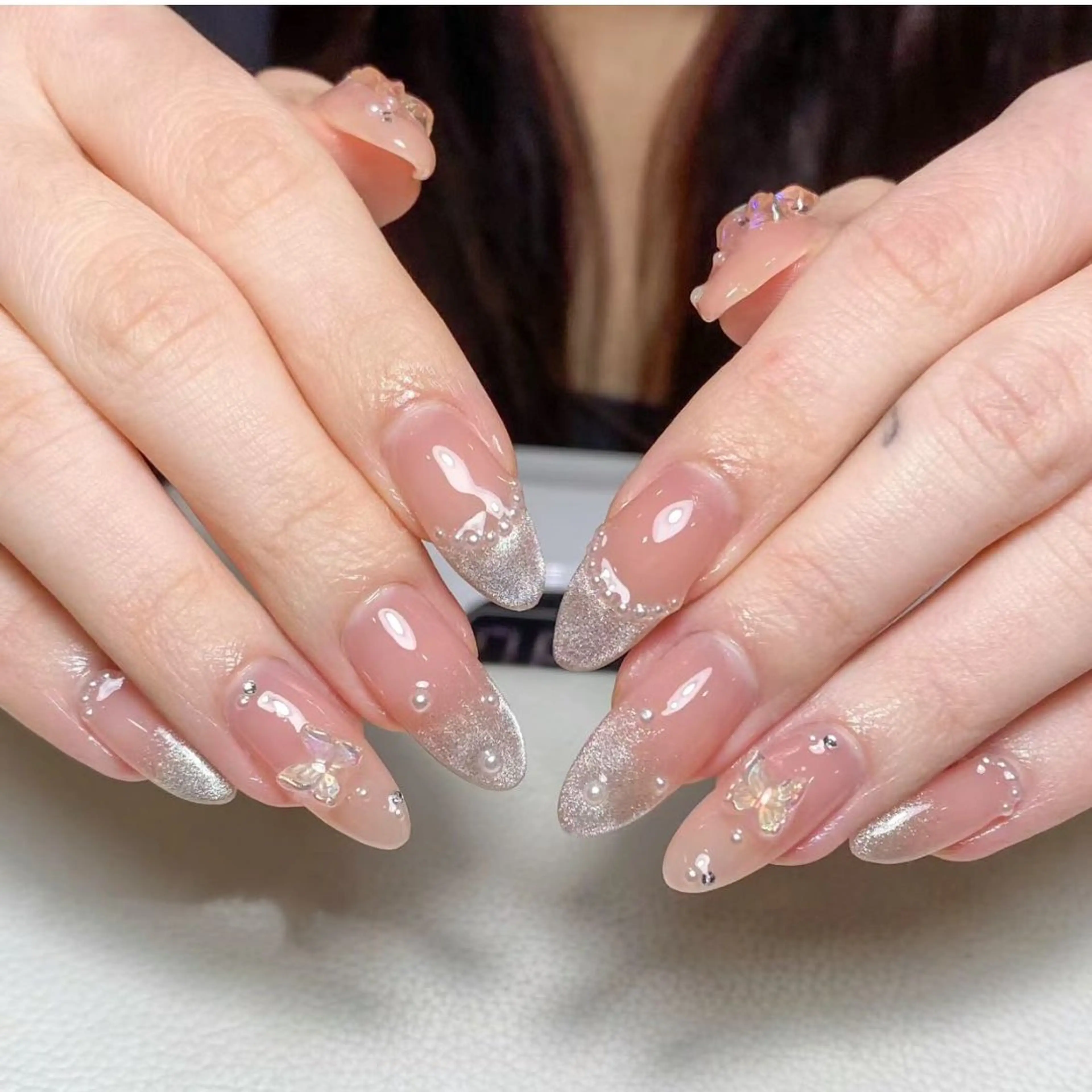 ネイル ハンドネイル ハンドケア 🍑 momo_nailのネイルデザイン