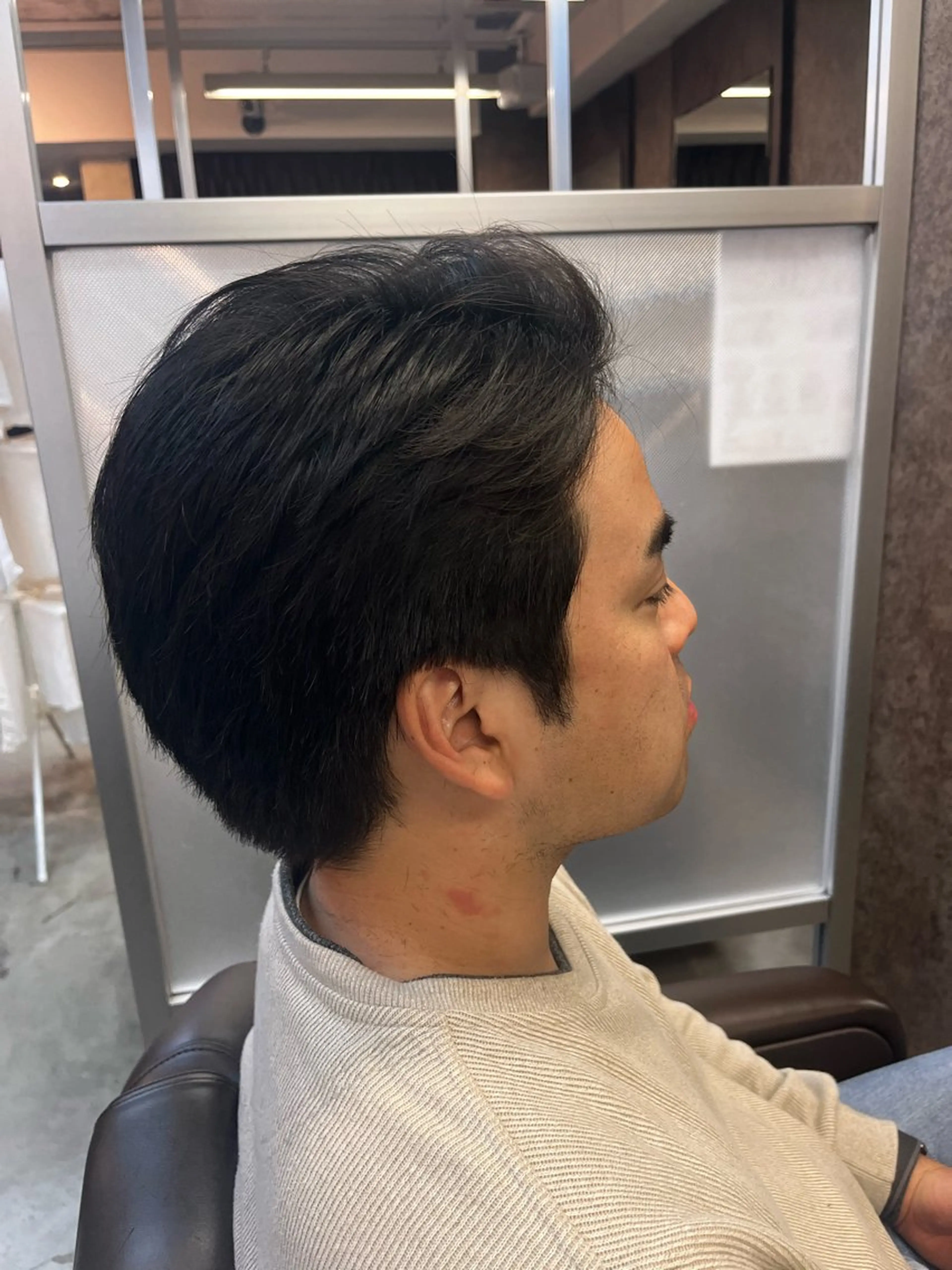 ミディアム メンズ 清水 寧生のヘアスタイル