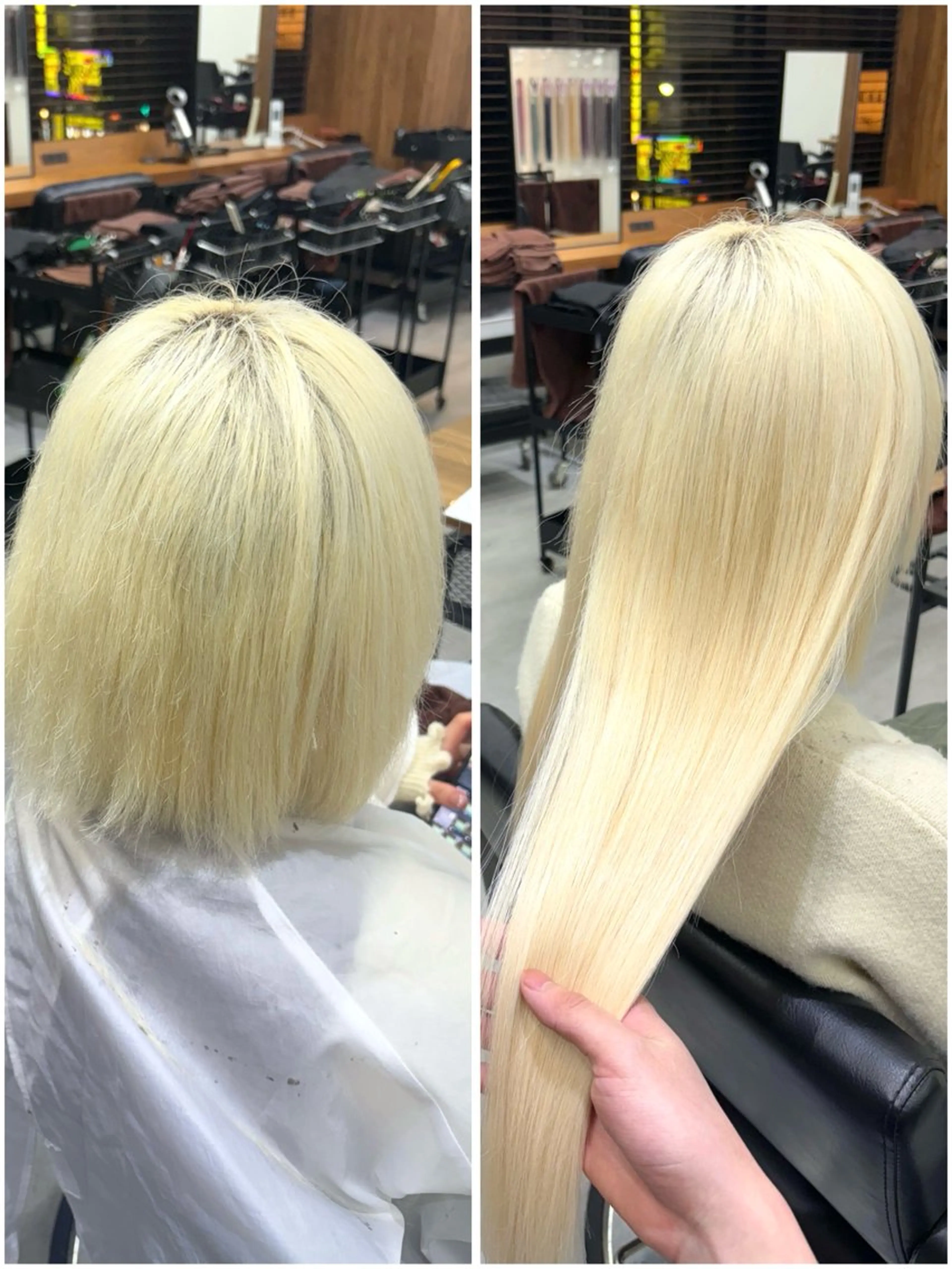 ロング エクステ ハイライト エクステ SHUNTA✨ NEXT/ブリーチのヘアスタイル