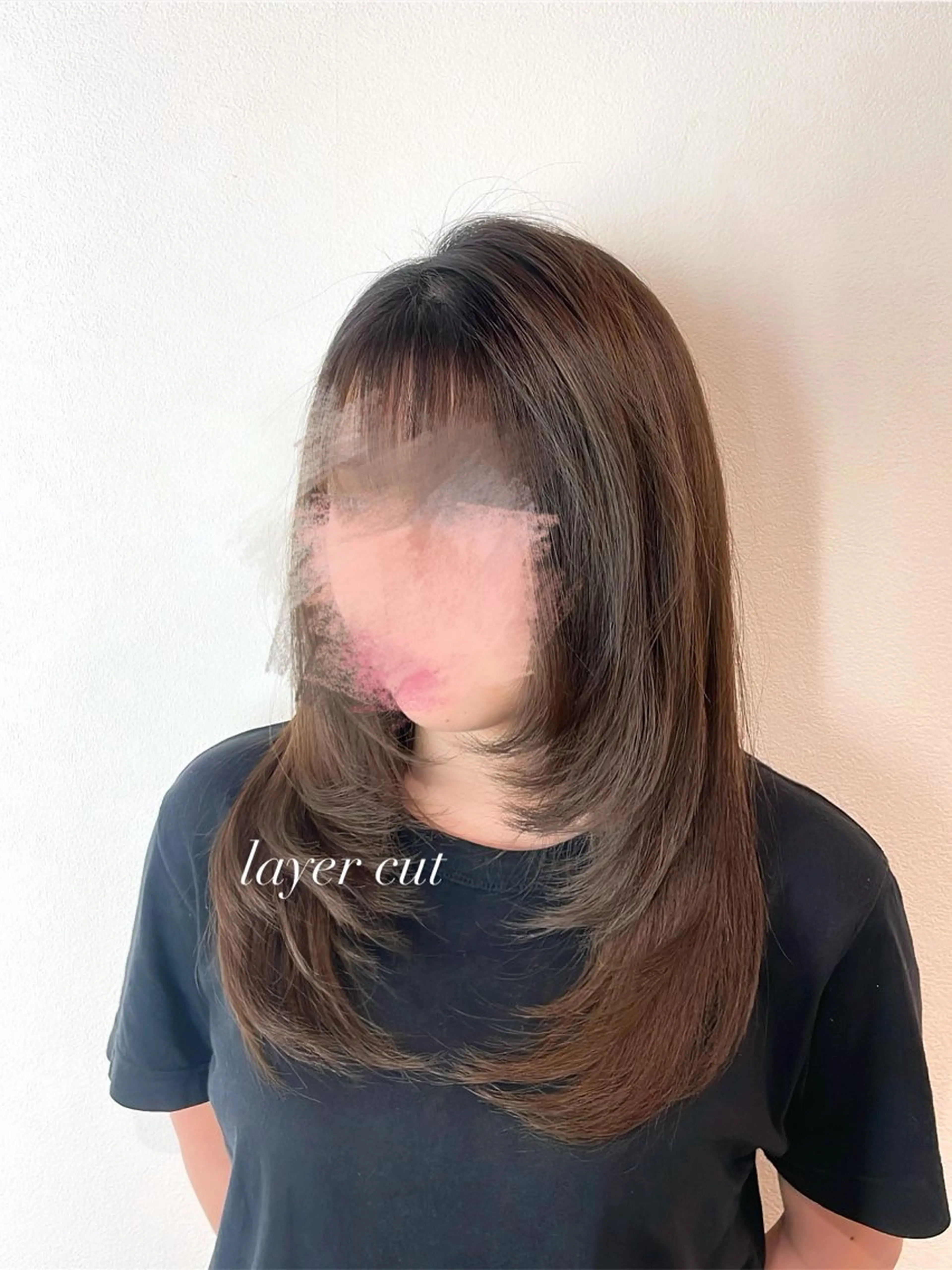 セミロング カット シュリ /岐阜のヘアスタイル