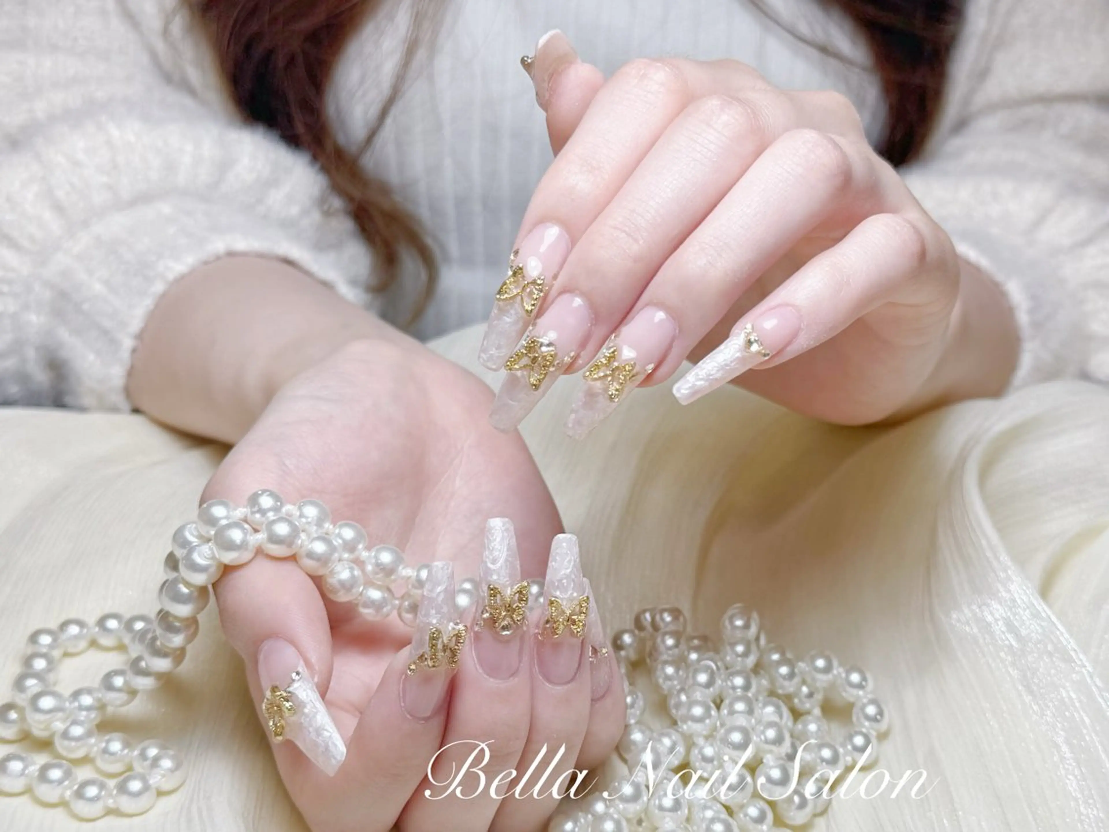 ネイル ハンドネイル Bella Nail Salonパラジェルのネイルデザイン