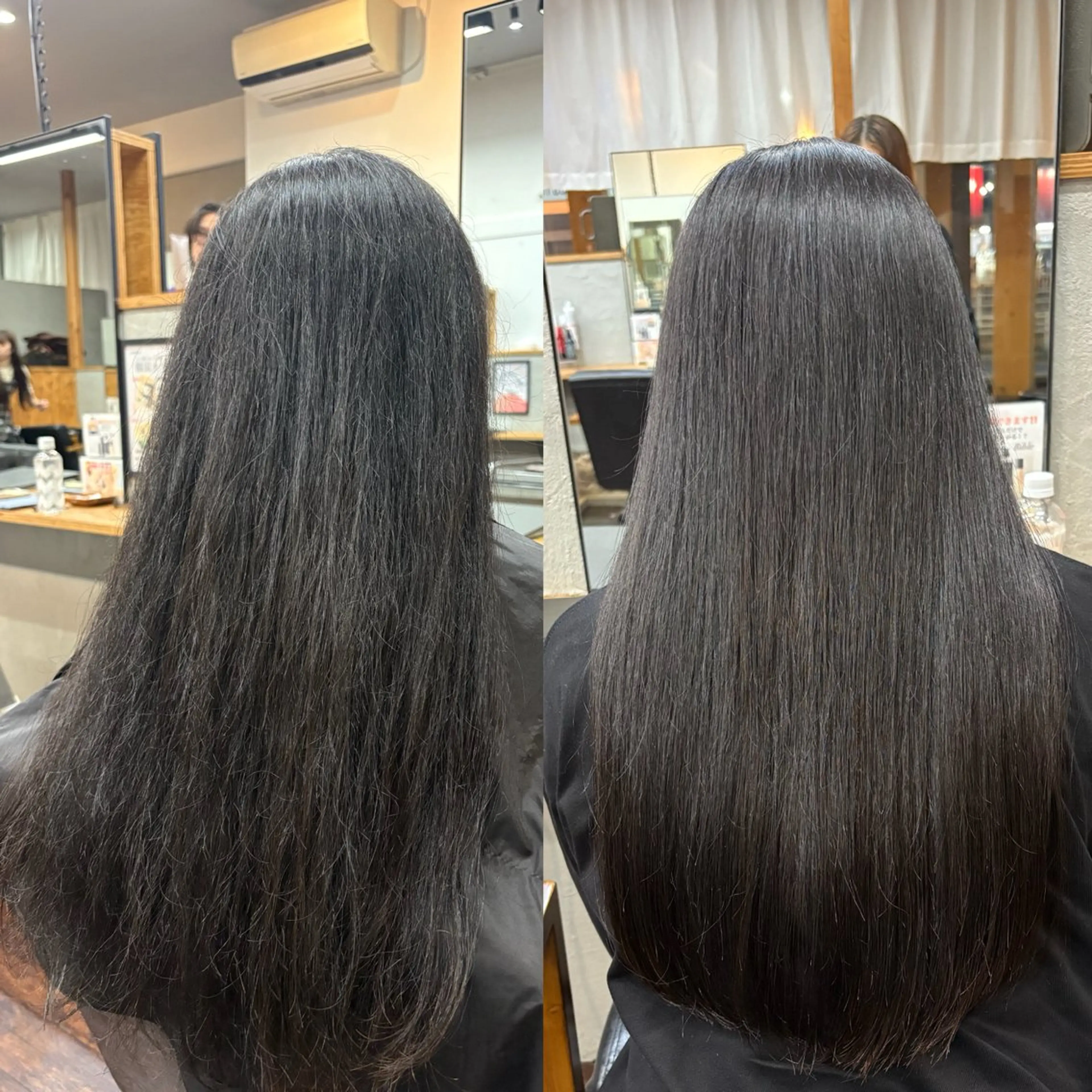 ロング 縮毛矯正 ルプラボウ/豊川 篠島 みなみのヘアスタイル