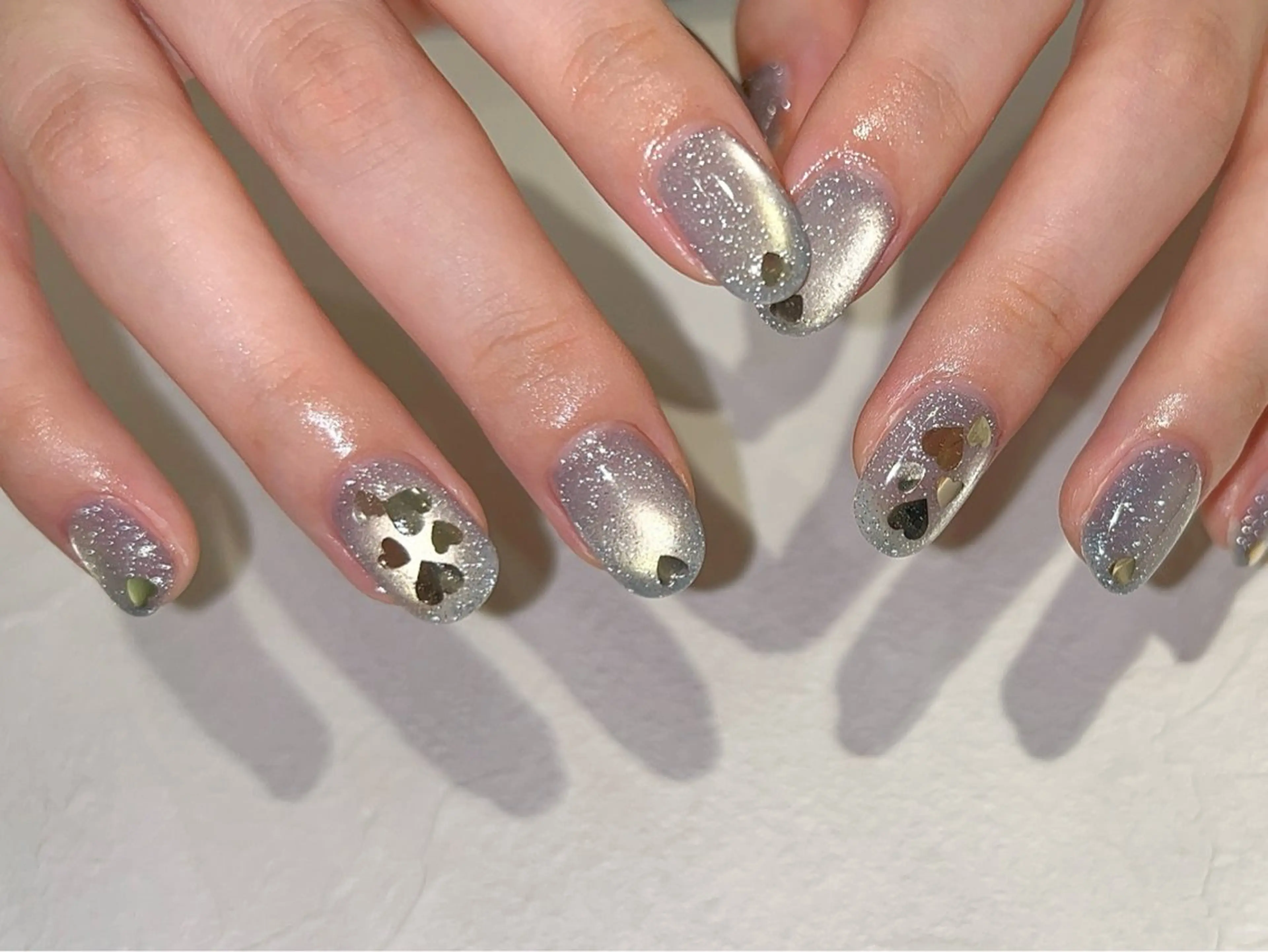 ネイル ハンドネイル 🫧なちゅ盛れ/ ちゅるん/EVA🫧のネイルデザイン