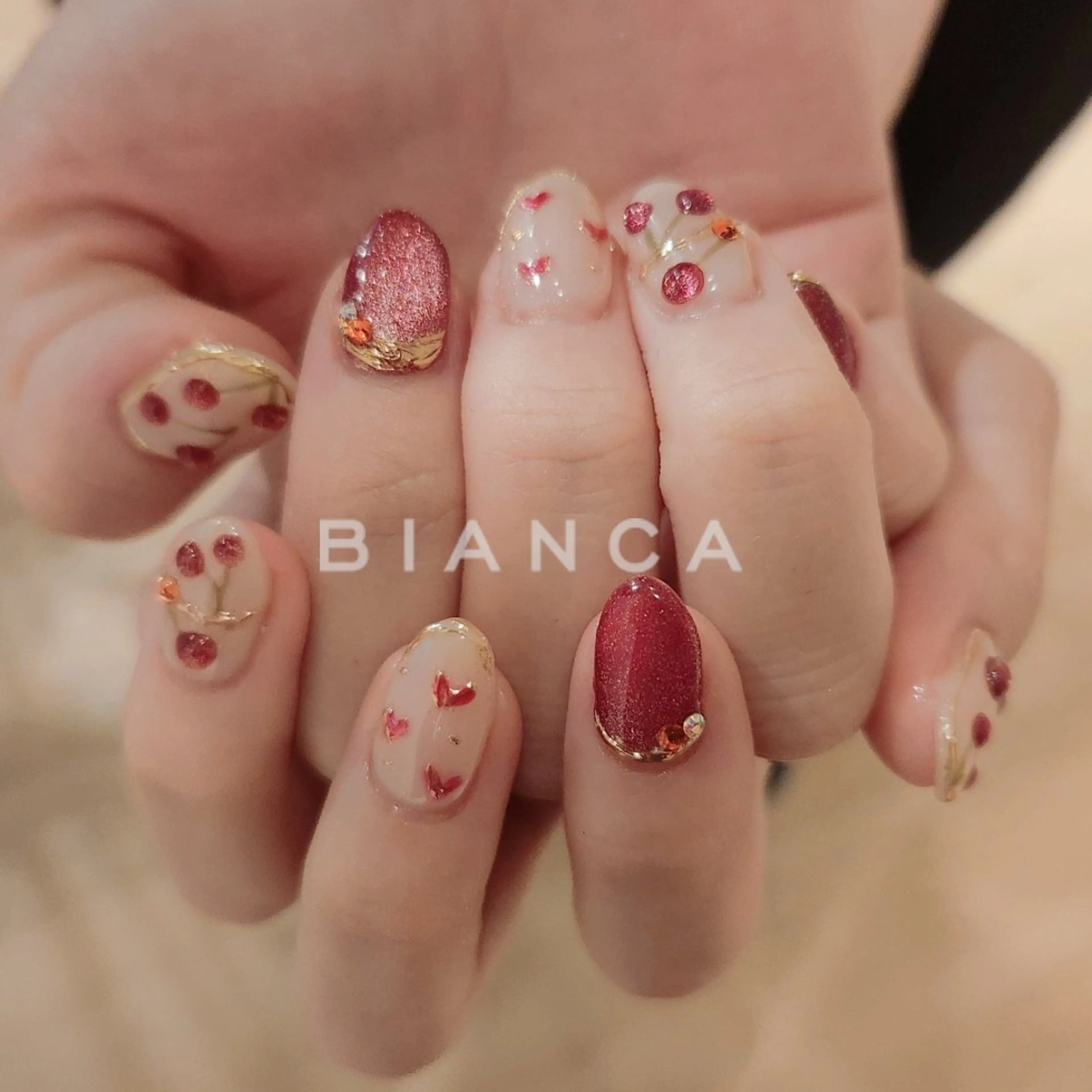 ネイル ハンドネイル Bianca名駅店 あゆのネイルデザイン