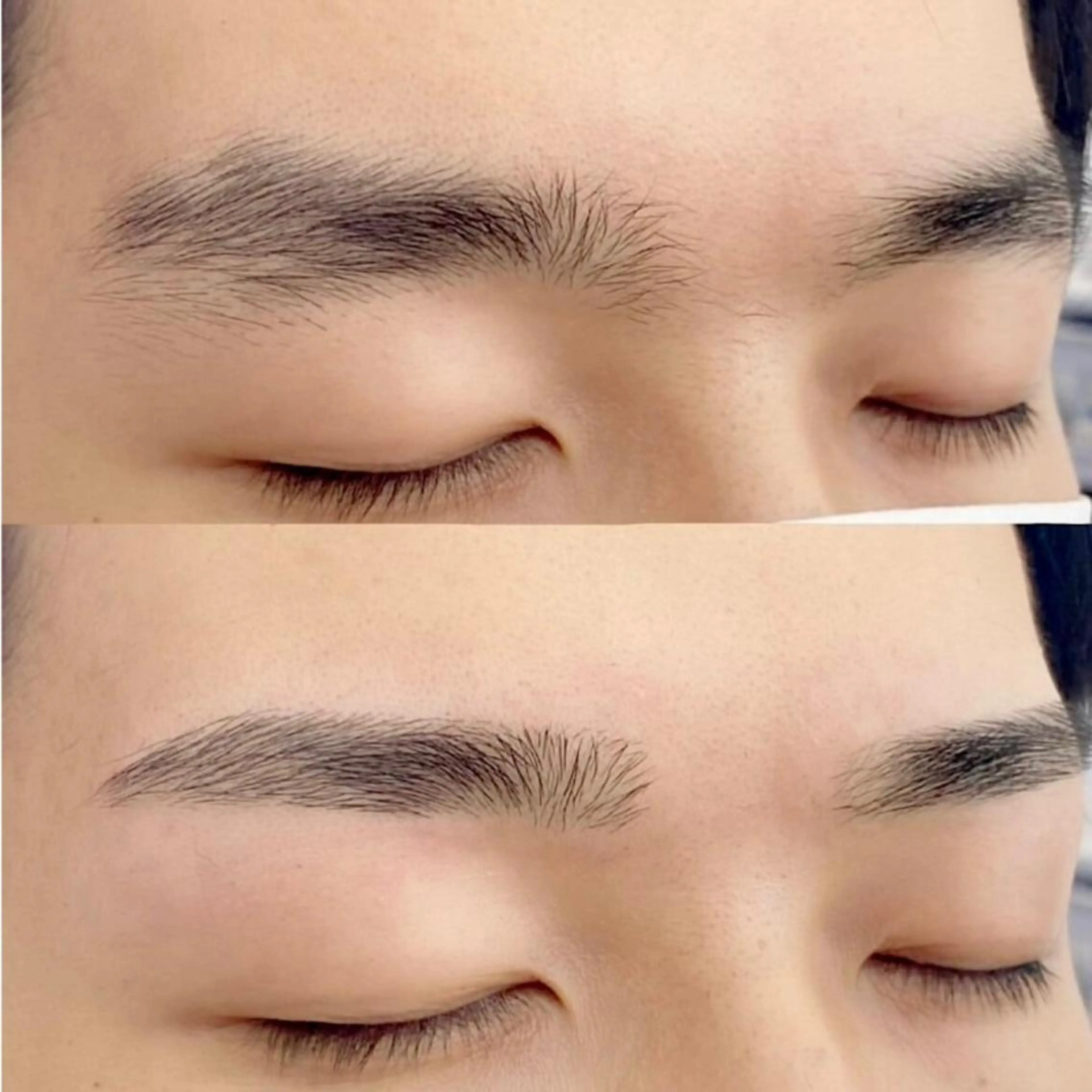 【メンズ人気No.2🌺】スッキリとゲジ眉卒業！(カット＋毛量調整＋WAX)の写真