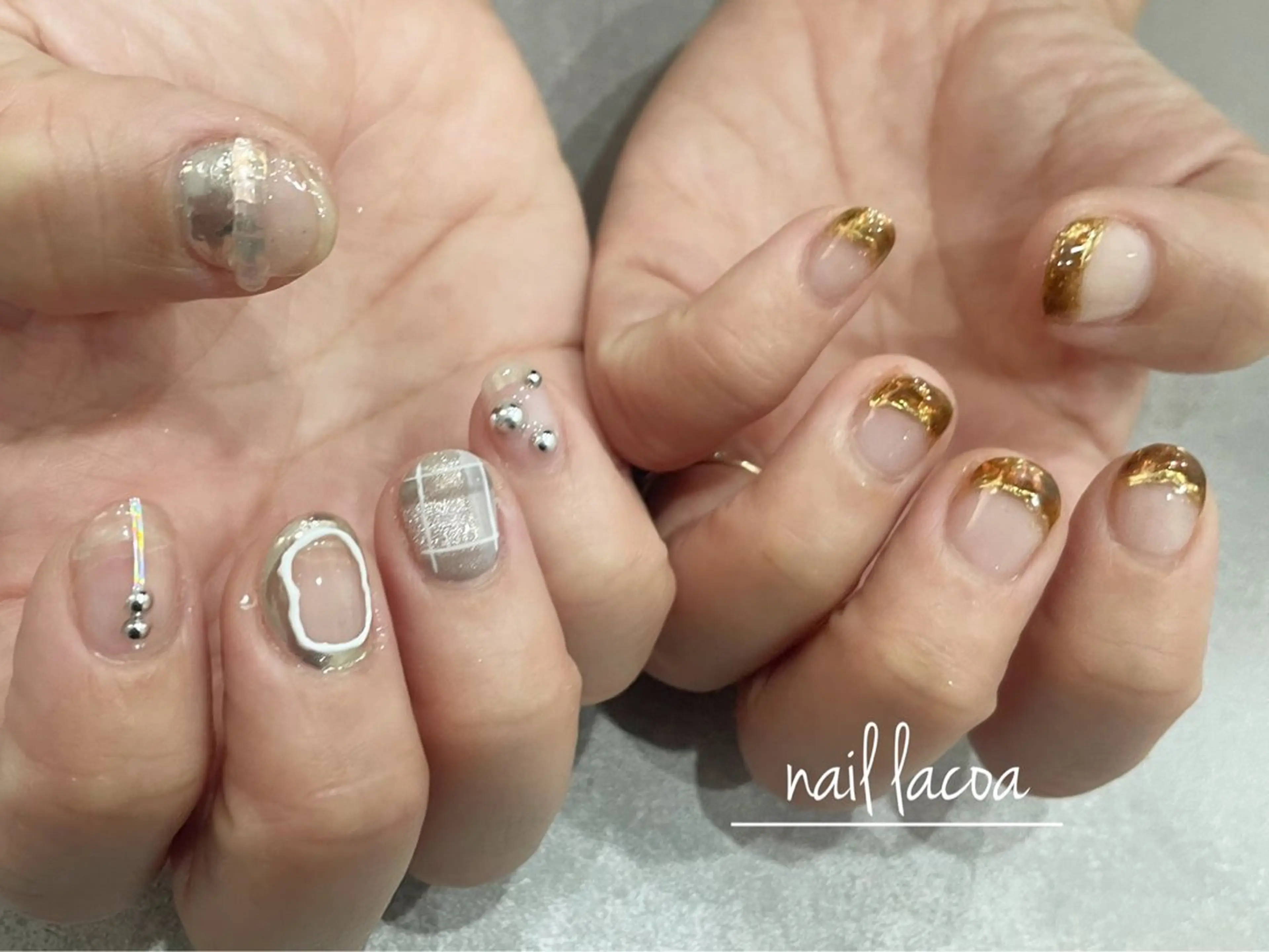 ネイル アートネイル zuzunail -lacoa-のネイルデザイン