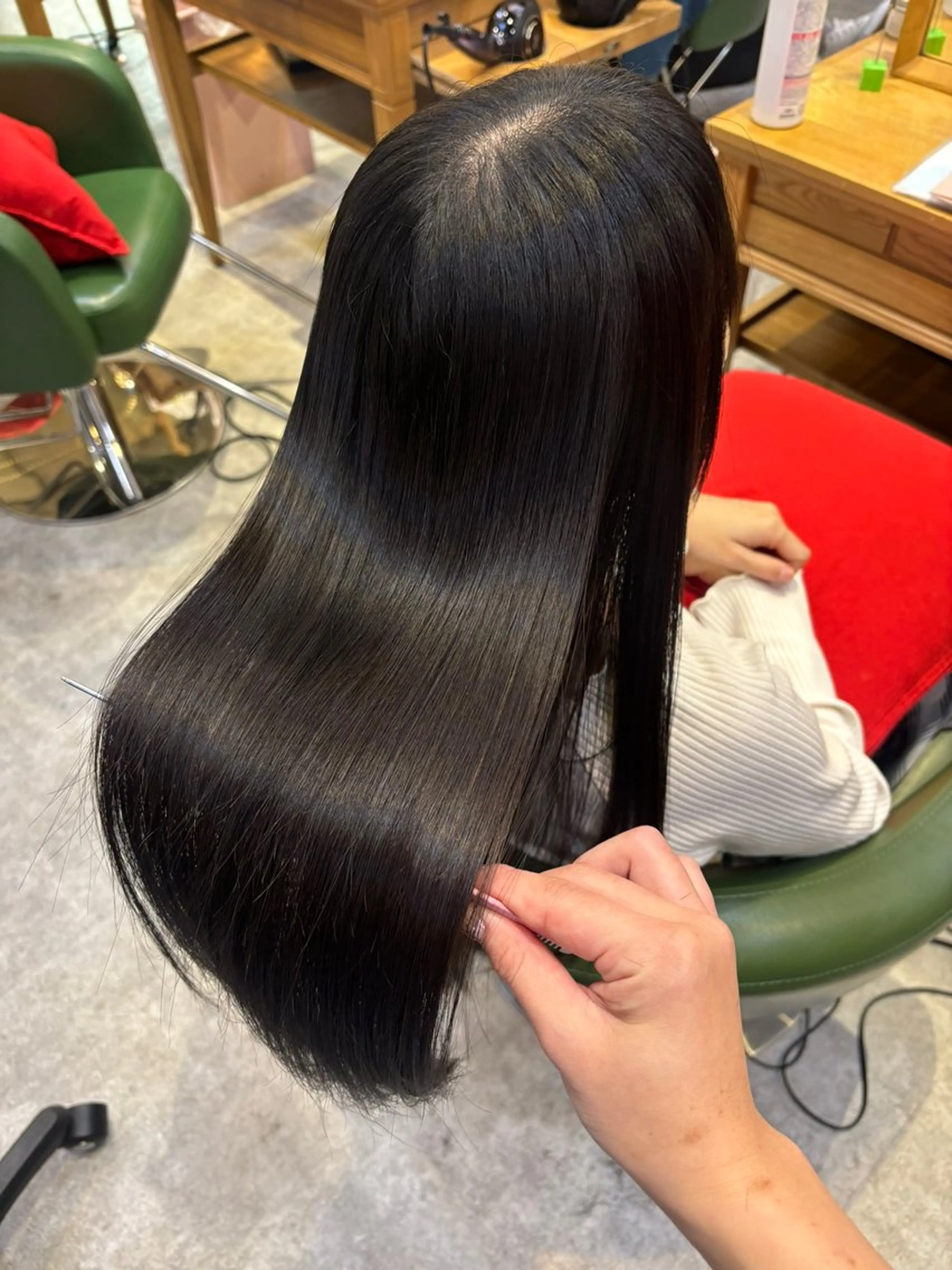 ロング カット 縮毛矯正 トリートメント 【縮毛矯正特化】 kyokaのヘアスタイル