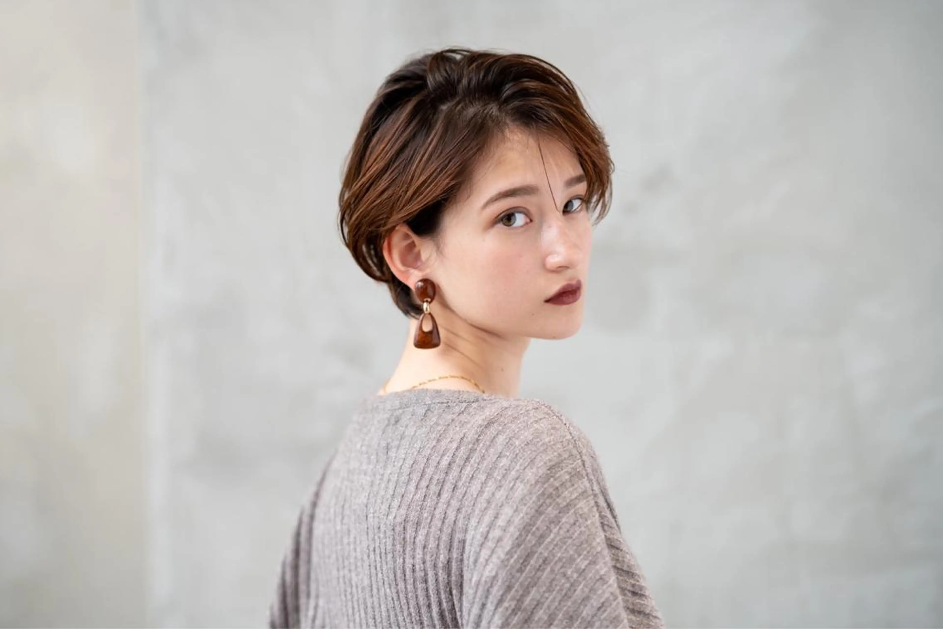 ショート カラー カット ヘアカラー トリートメント 🉐レイヤー/塩見 弘樹🉐渋谷のヘアスタイル