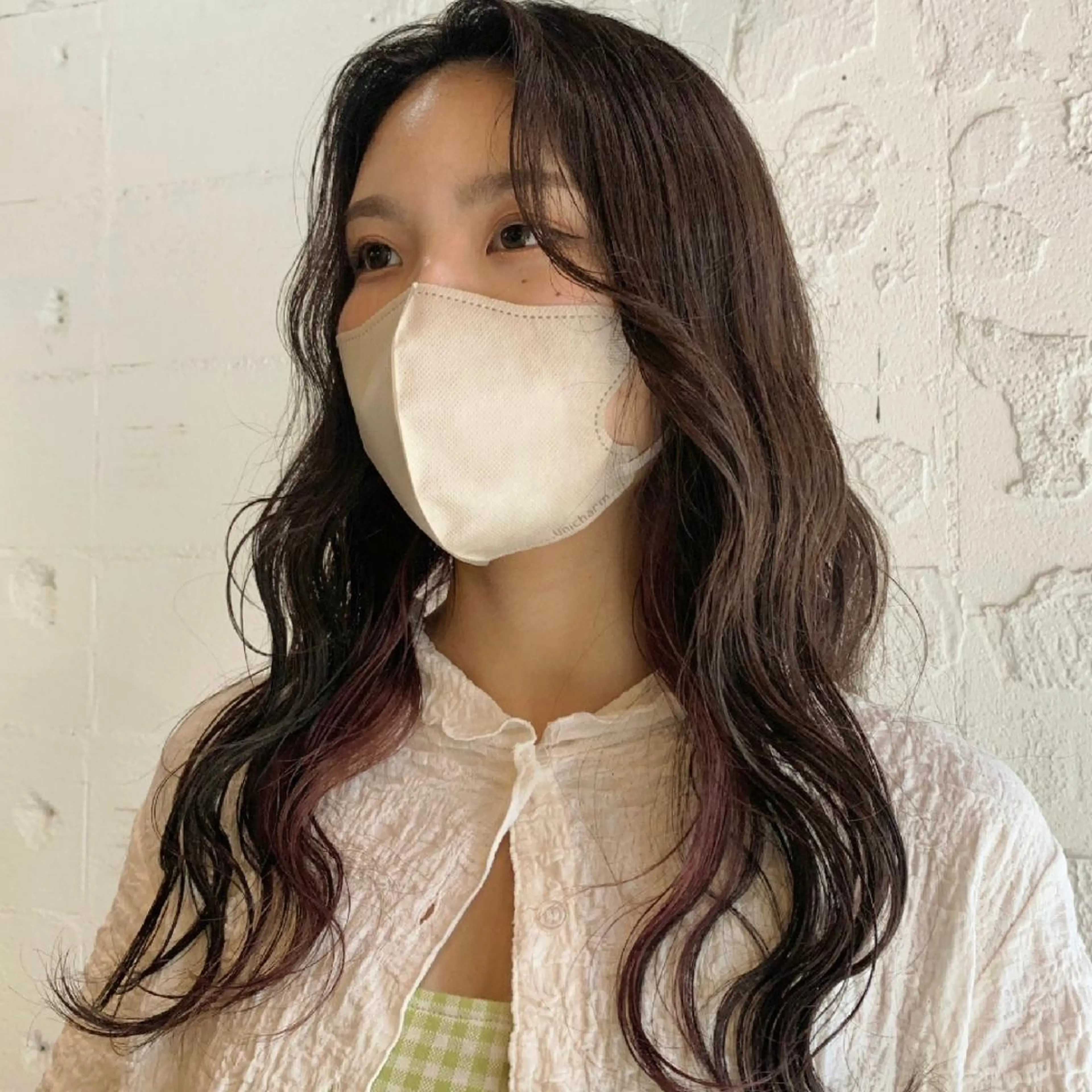 ロング カラー ヘアカラー トリートメント em HAIR 🌿下北沢のヘアスタイル