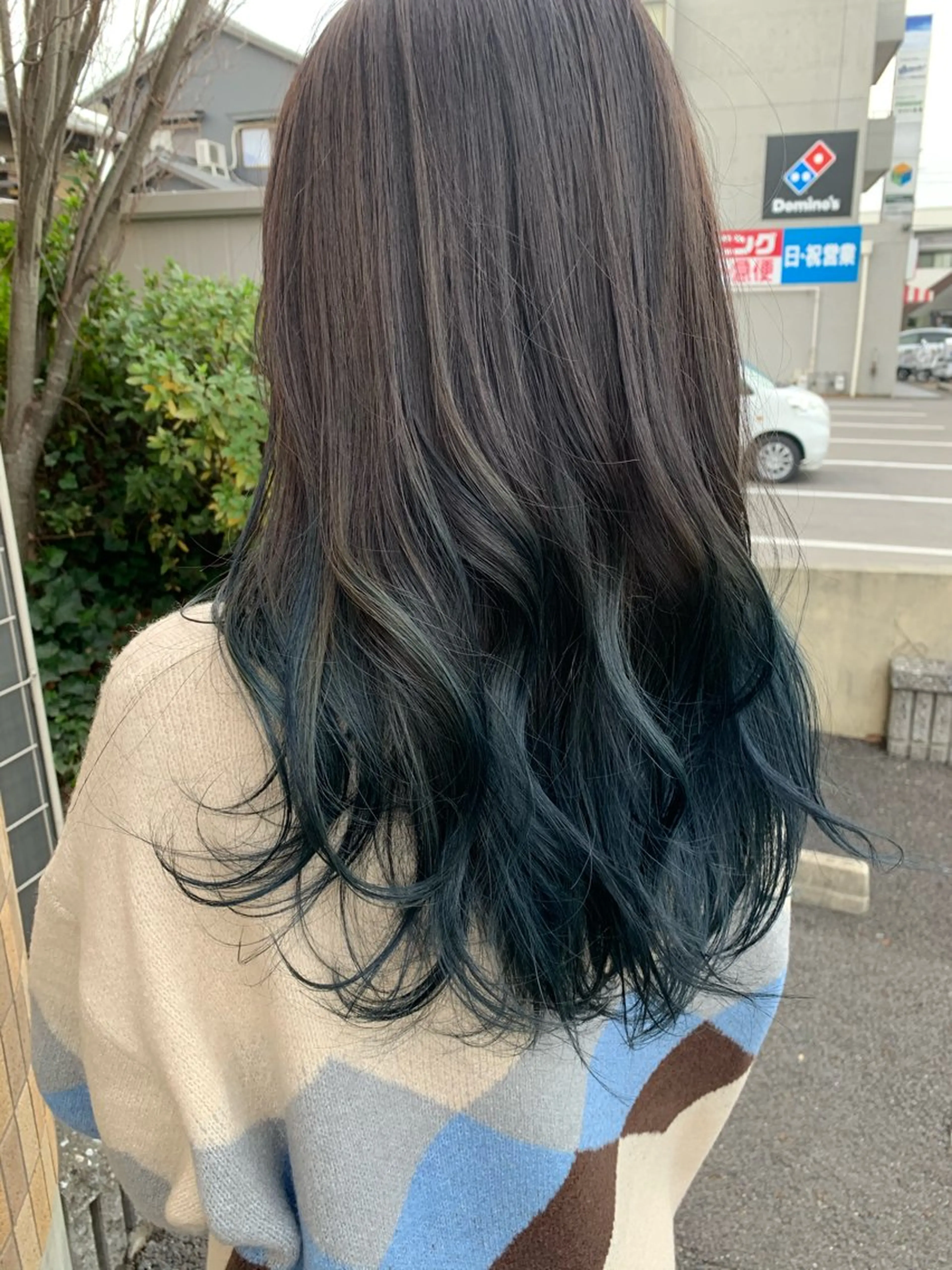 【オシャレ度UP】カット+うる艶グラデーションカラー+TR¥14500の写真