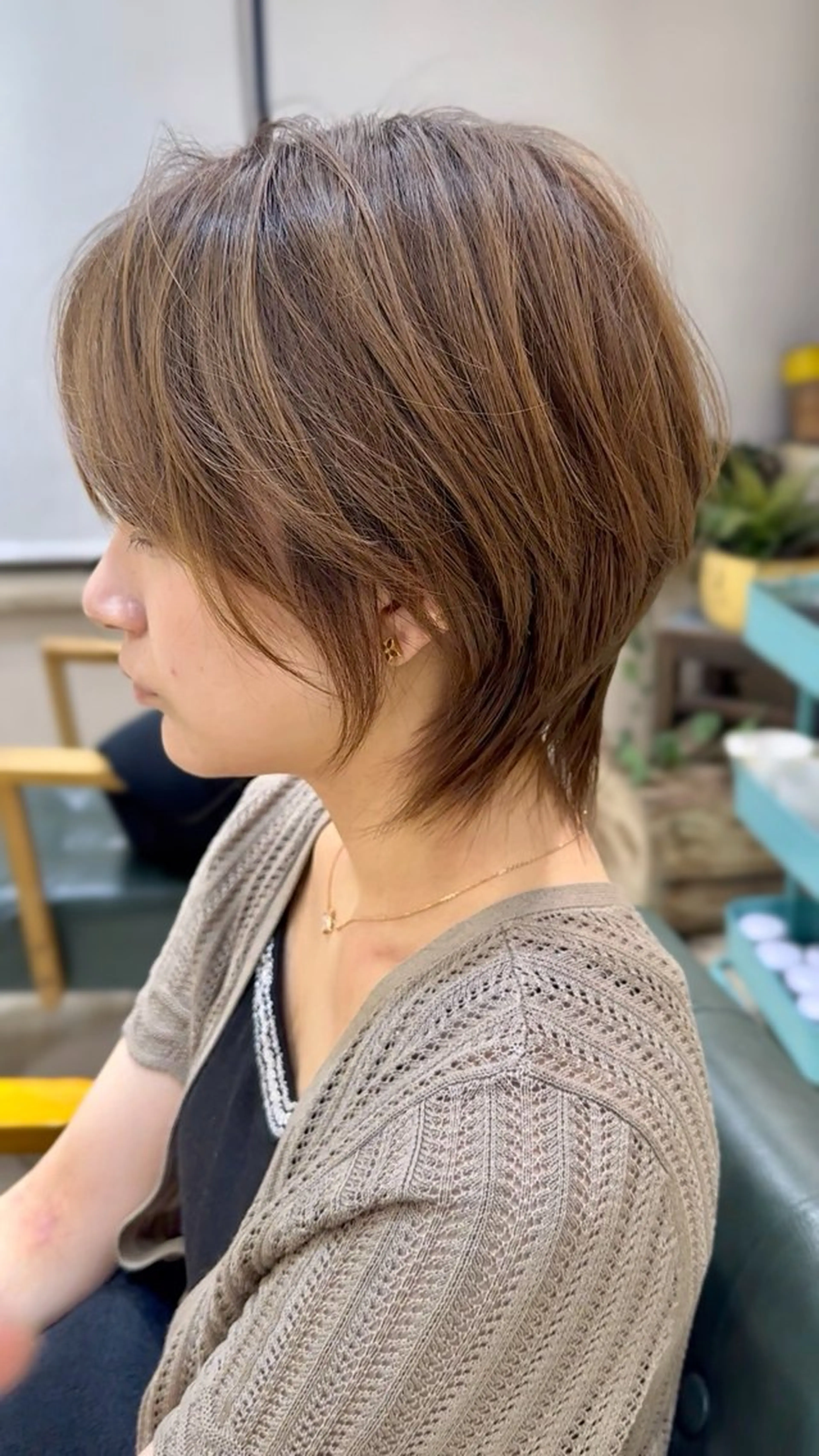 ショート くびれヘア ショートヘア 坂 直樹のヘアスタイル