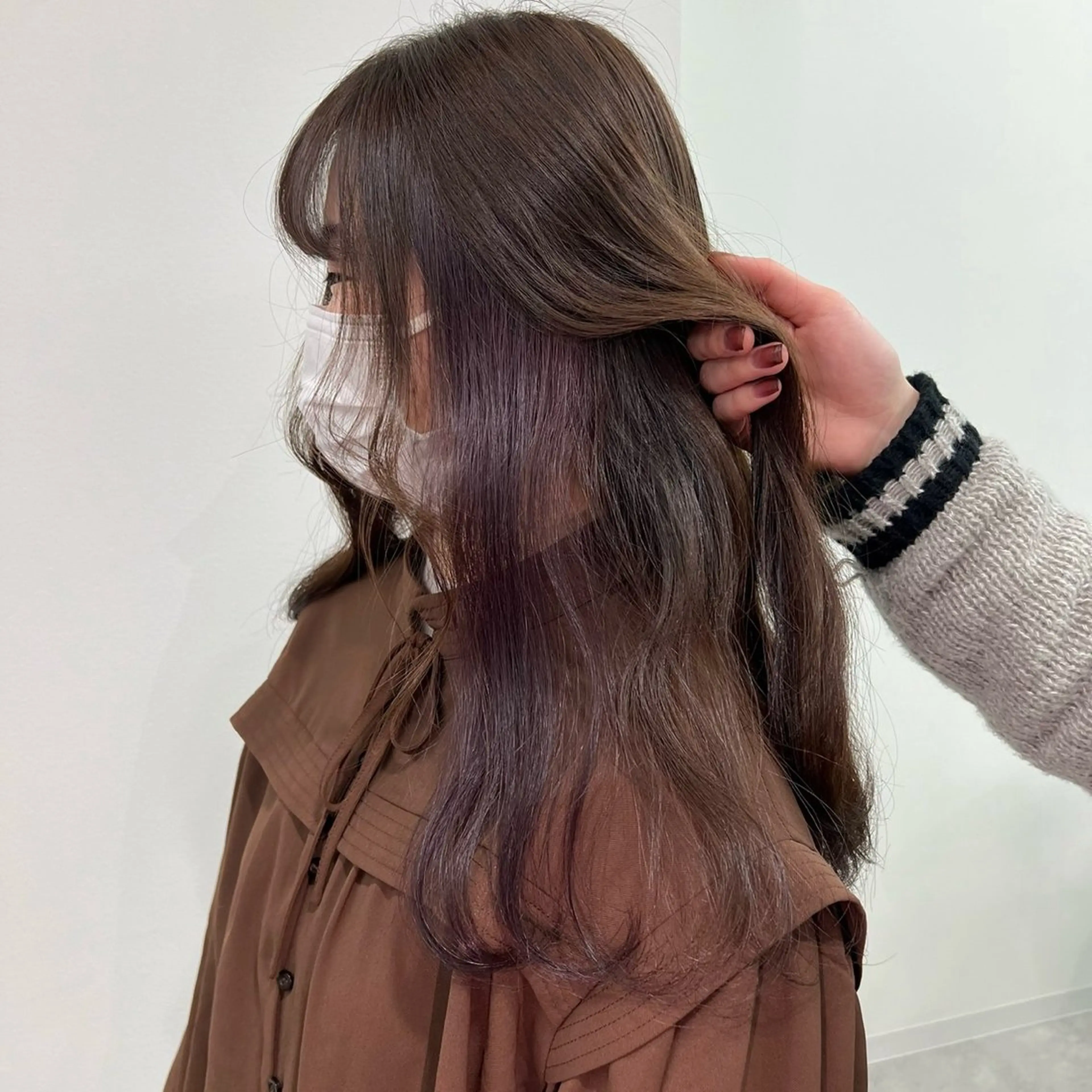 ロング Wカラー/暖色/べ ージュりく©︎🐝のヘアスタイル