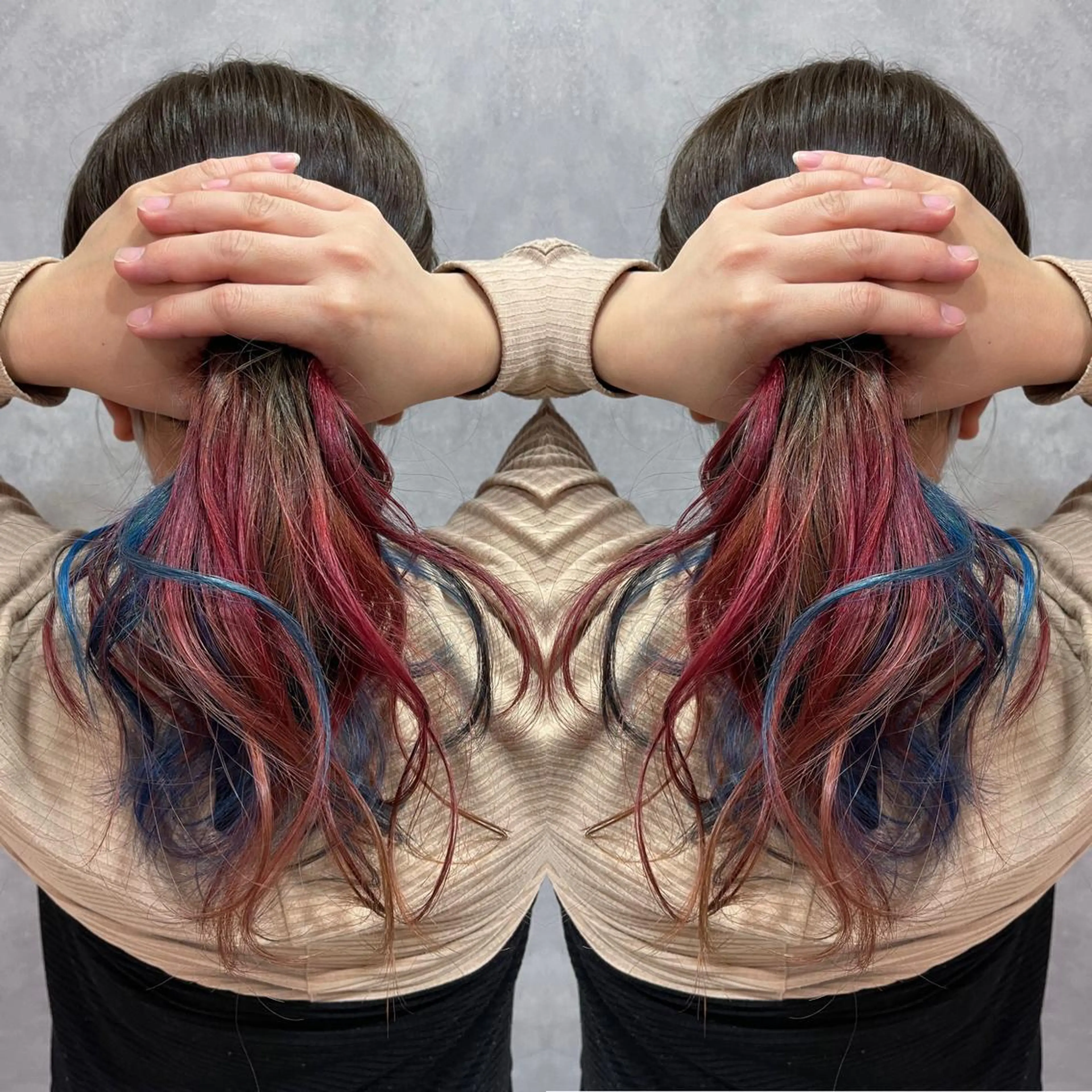 セミロング カット ヘアカラー パーマ 縮毛矯正 トリートメント ヘッドスパ アートディレクター ワダヒサノリのヘアスタイル