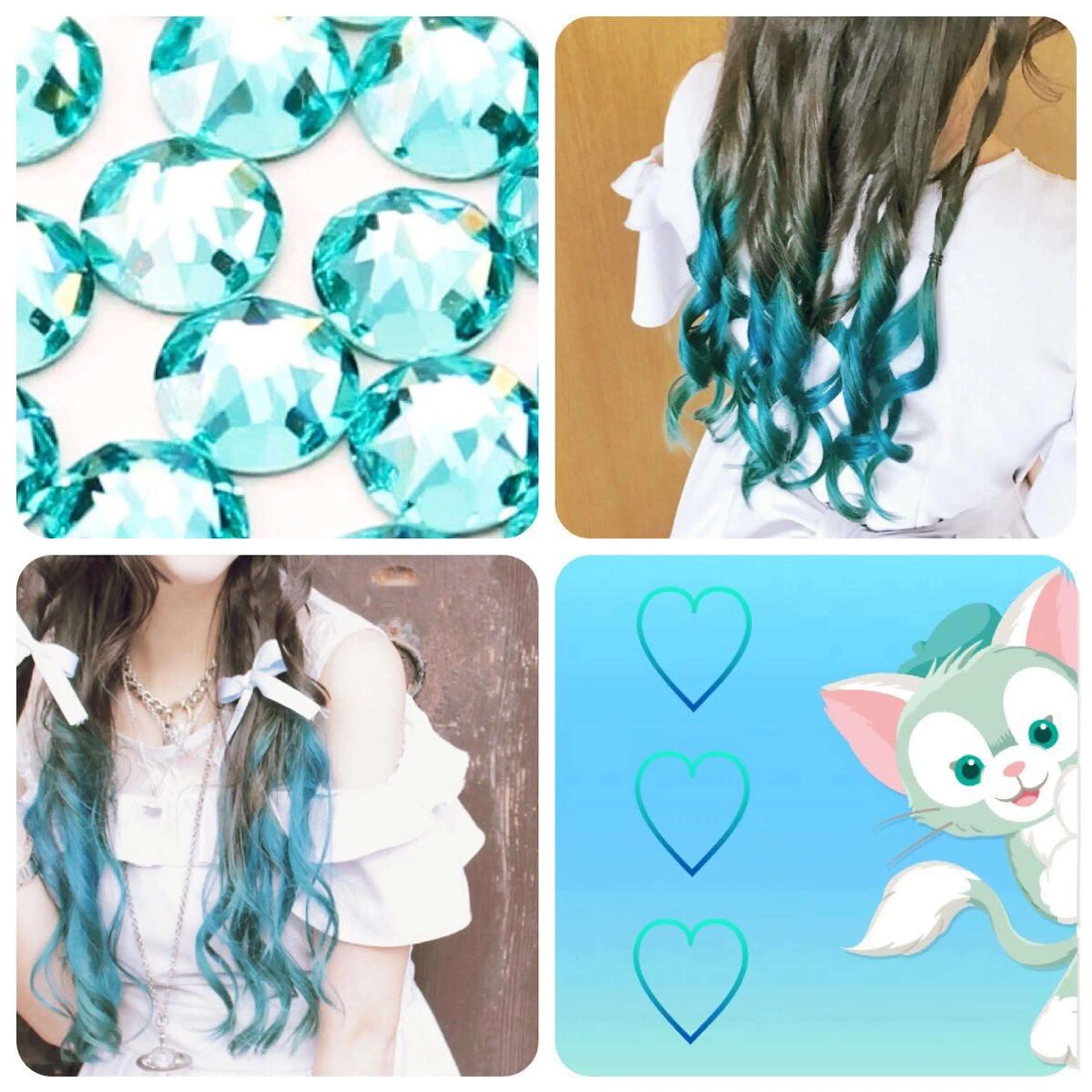 ロング カラー ヘアカラー トリートメント "PEPPU "所属・🌈推し色派手髪 ハイトーンShinのヘアスタイル