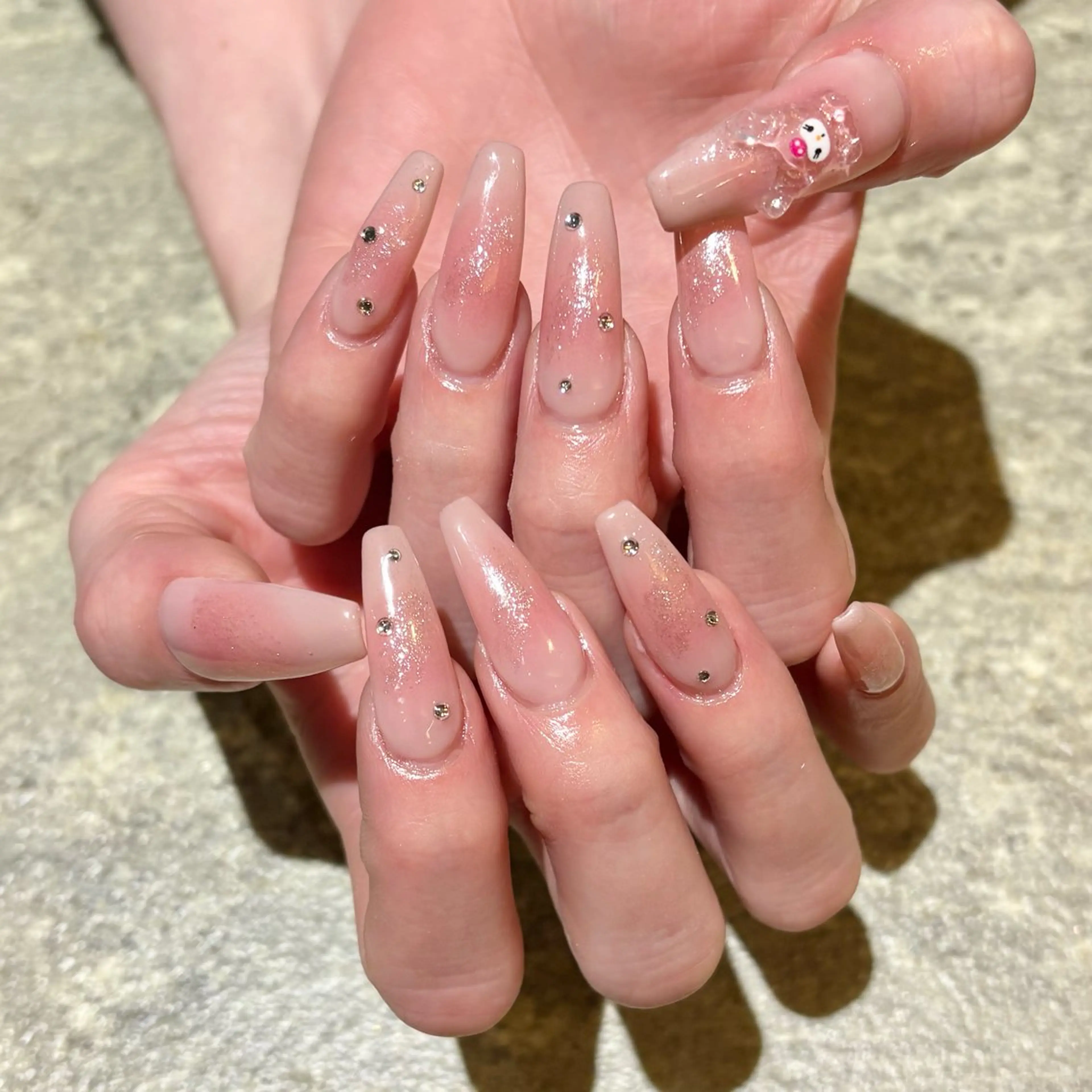 ネイル チークネイル ハンドネイル 武田 つきこのネイルデザイン