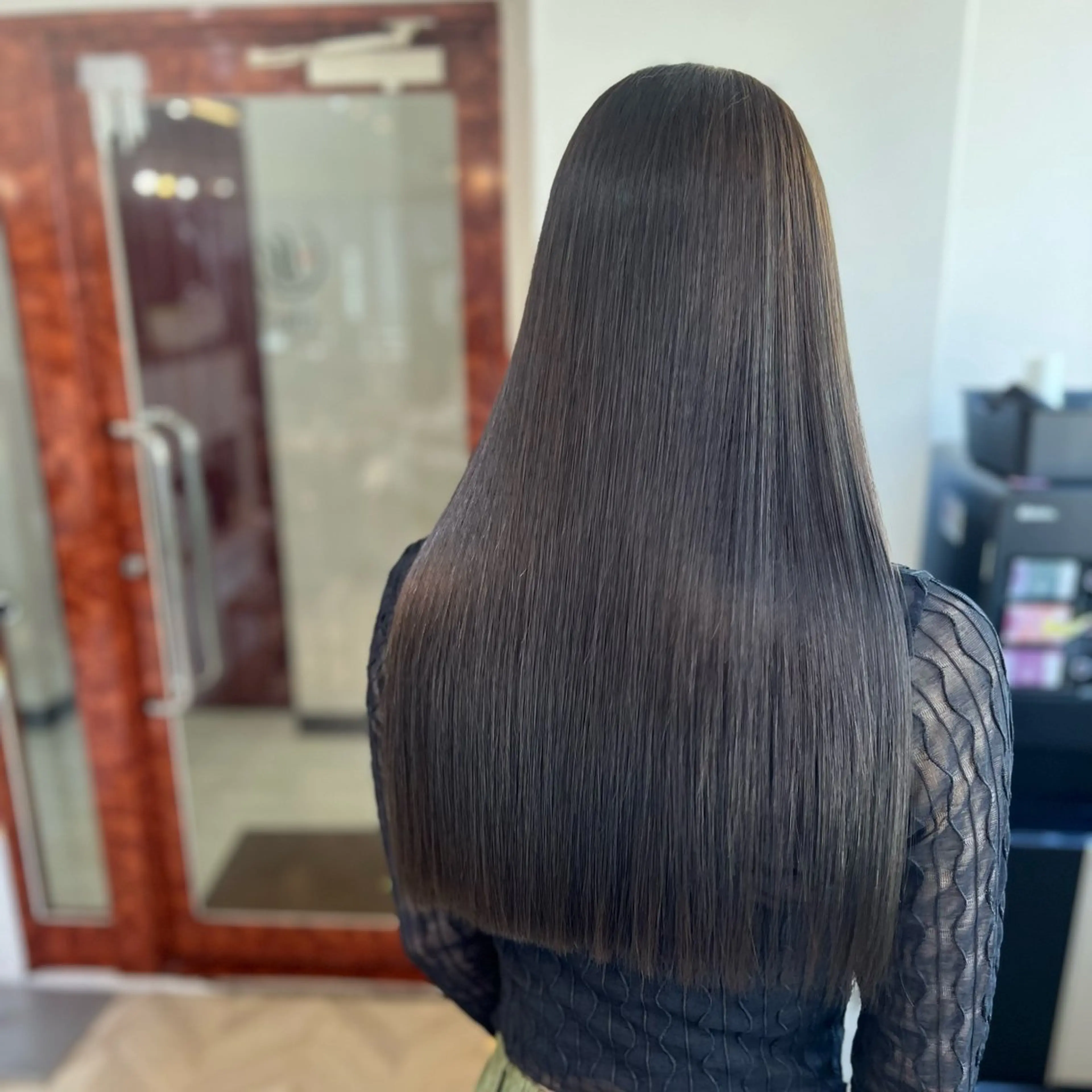 ロング 縮毛矯正 髪質改善🎀カノンのヘアスタイル