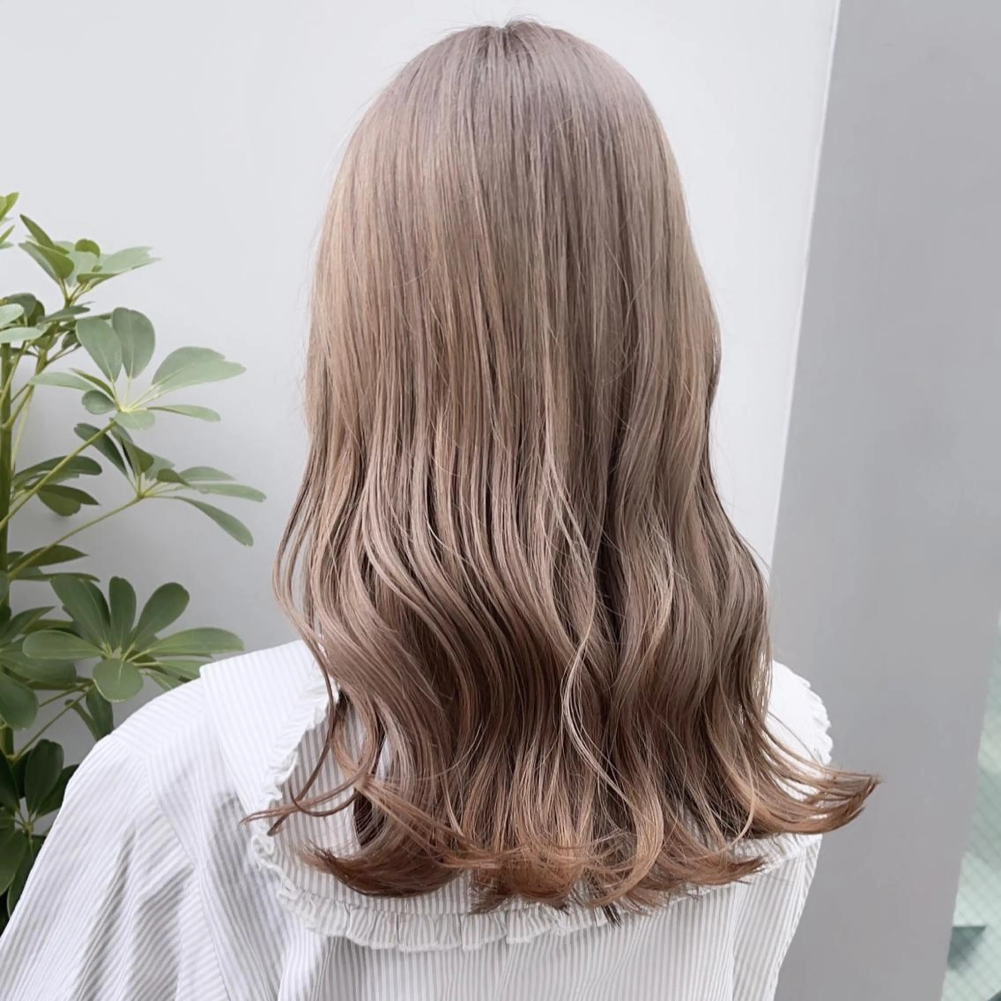 ロング カラー ☁️グレージュカラー TAKUYA☁️のヘアスタイル