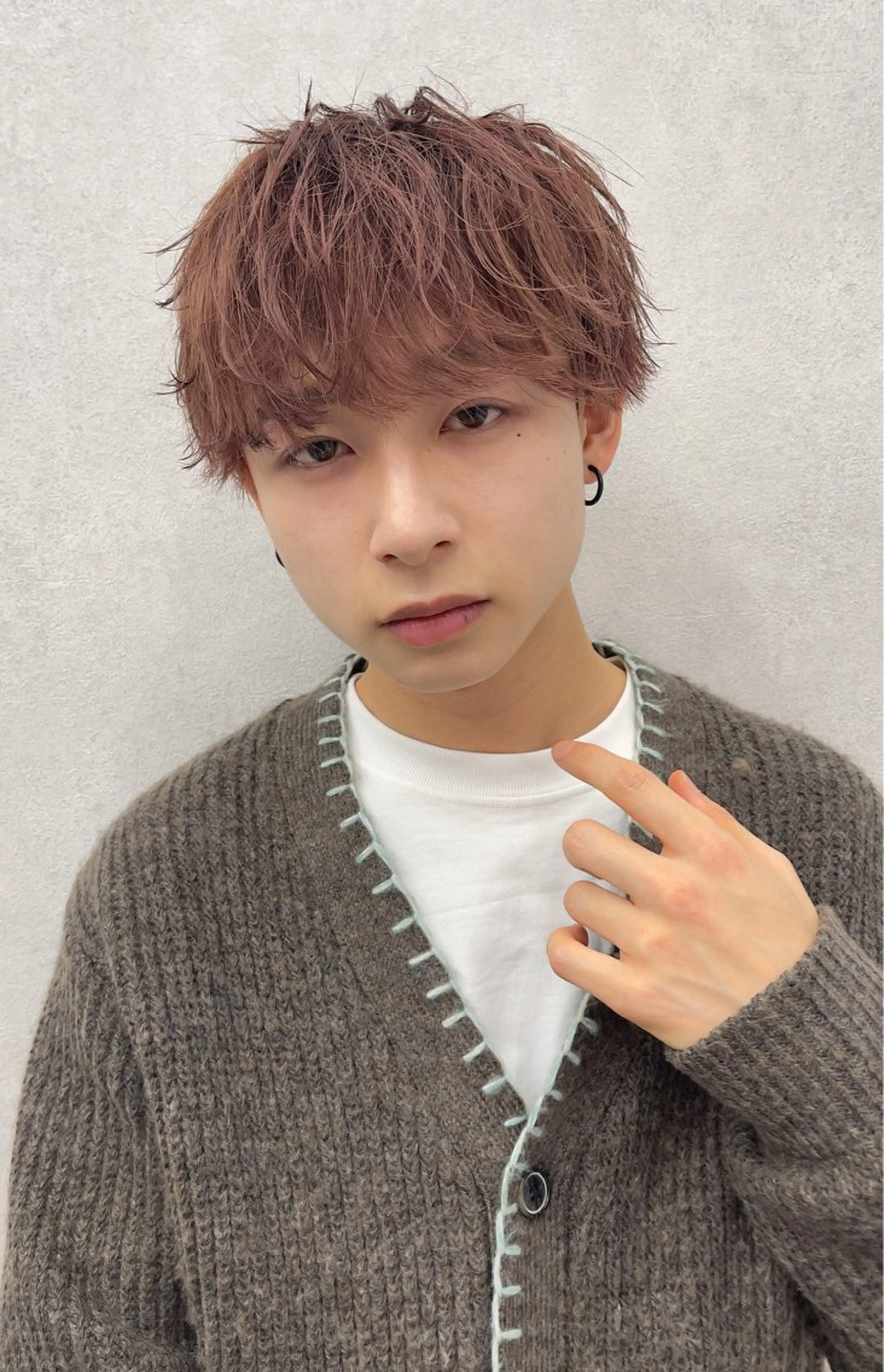 【メンズ】カット+ケアパーマ+前処置TR付の写真