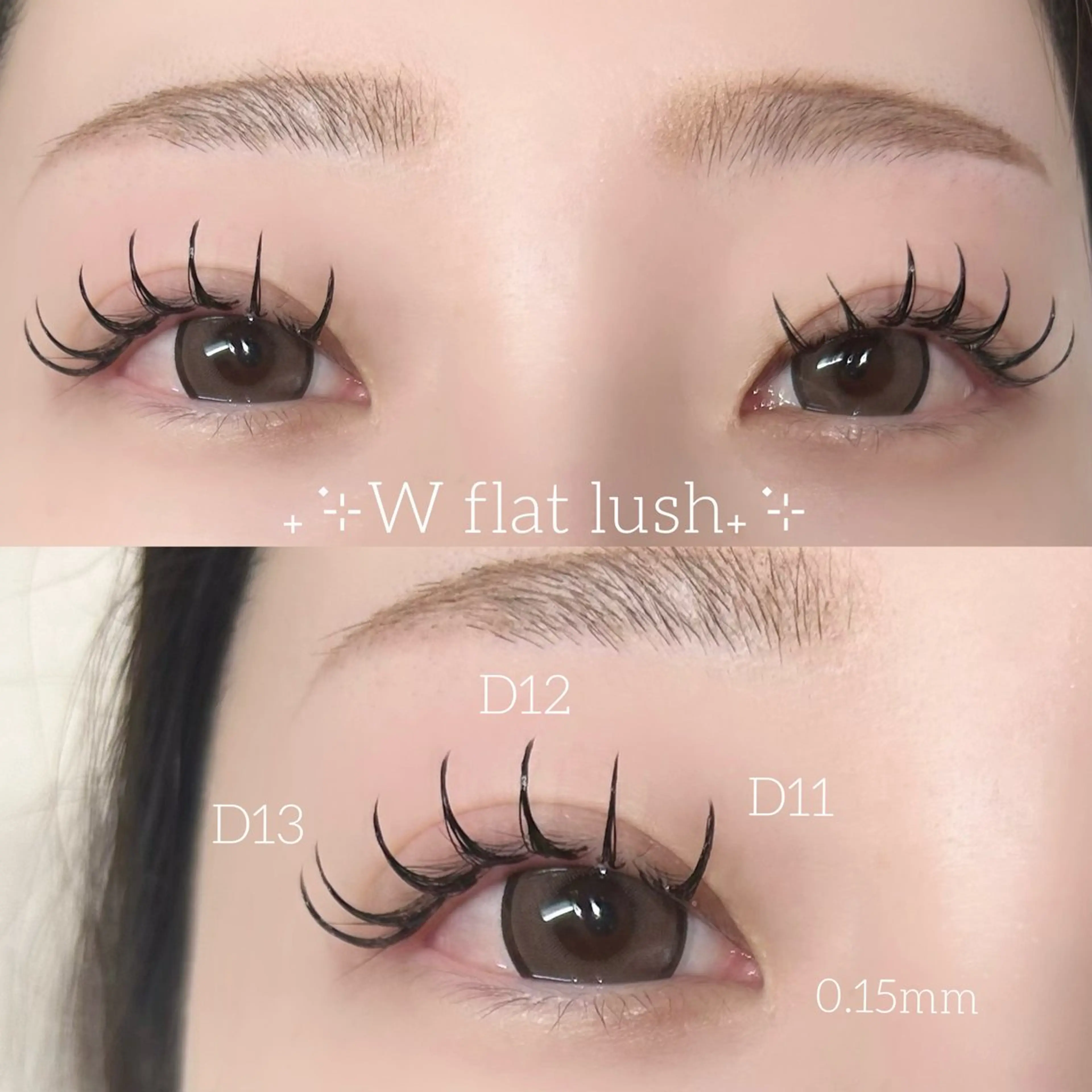 マツエク・マツパ フラットラッシュ sol cocoroの眉毛・アイブロウイメージ