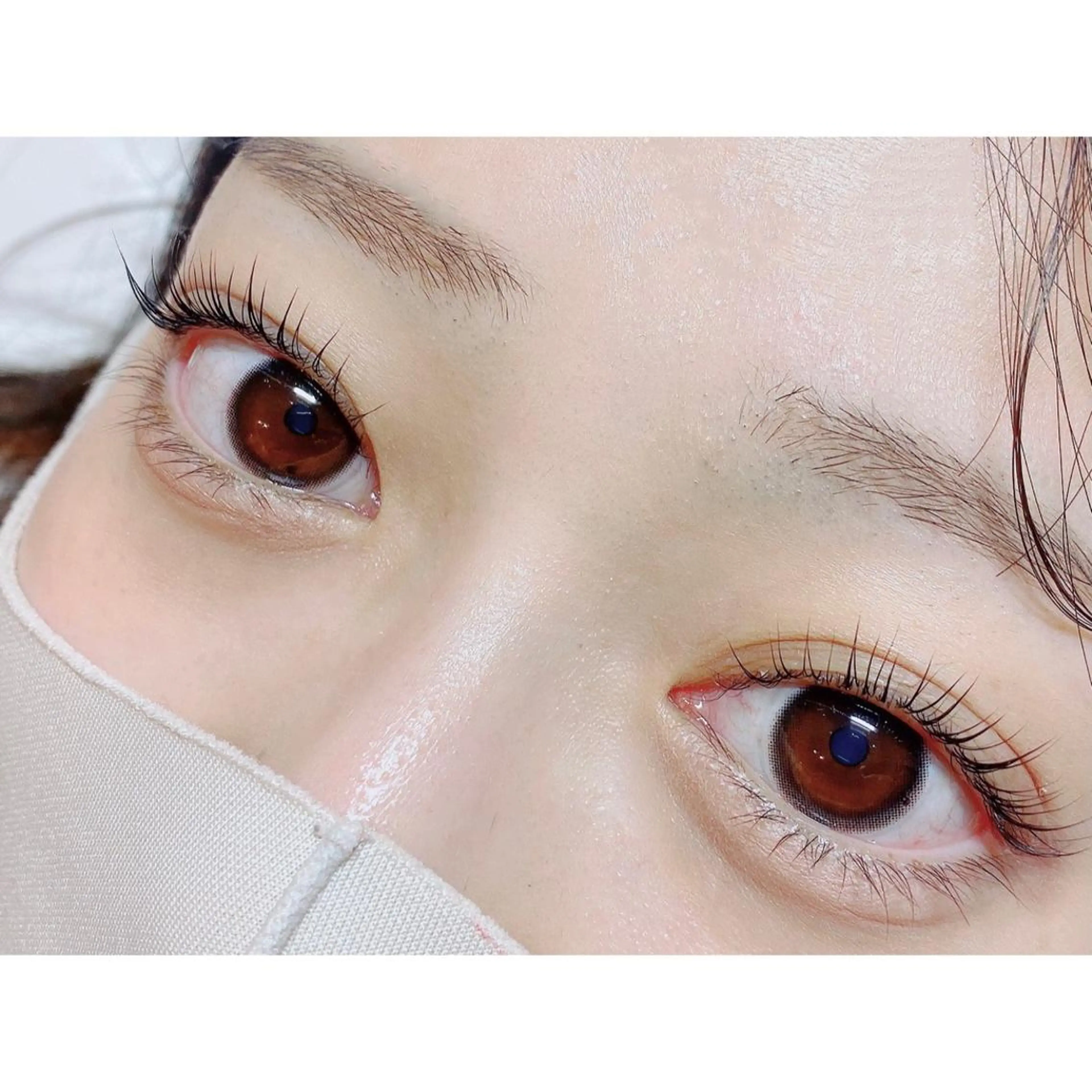 マツエク・マツパ 束感パリジェンヌ上下 恵比寿ayakaのマツエク・マツパデザイン