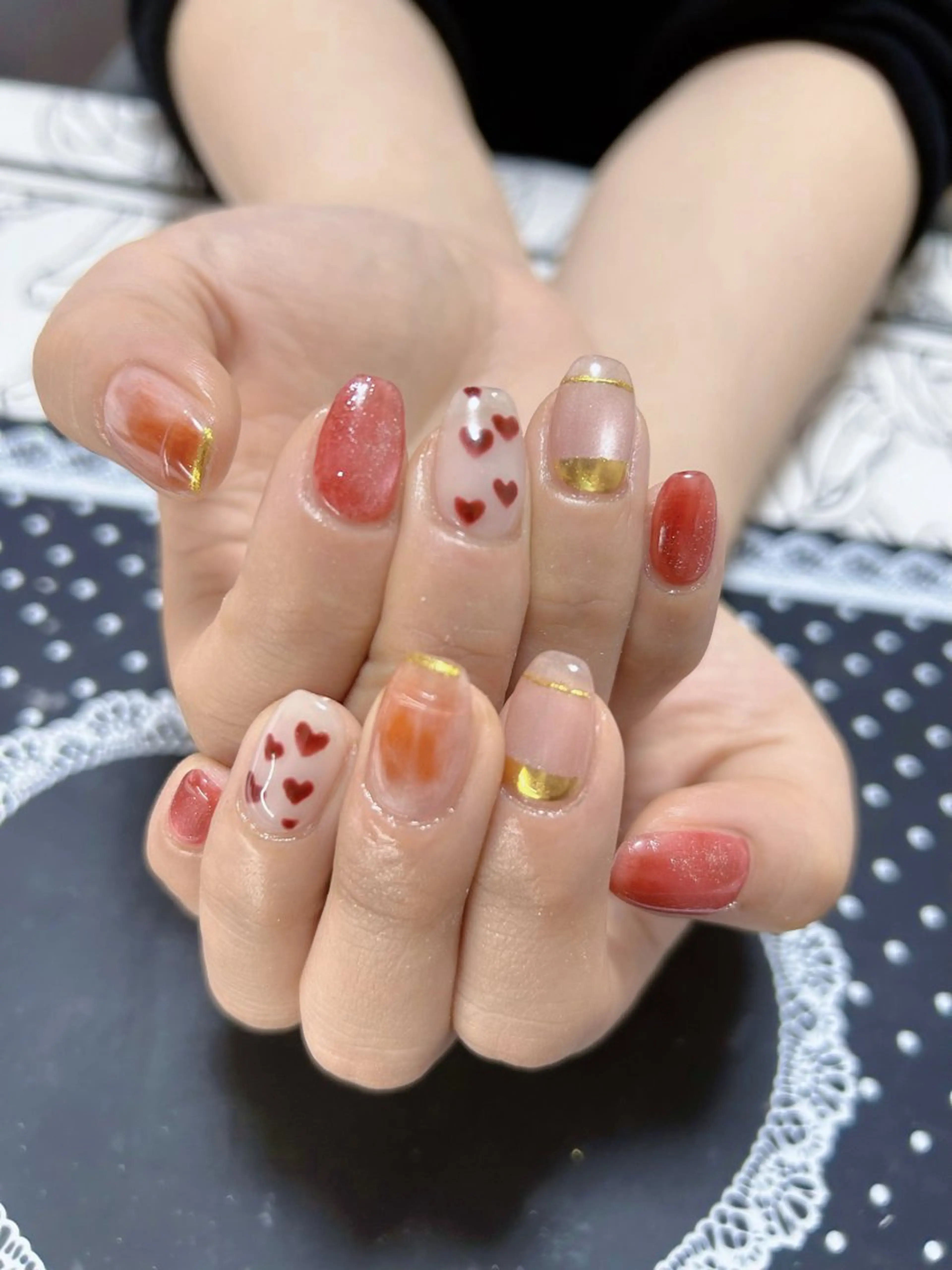 ネイル ハンドネイル 森 晴有のネイルデザイン