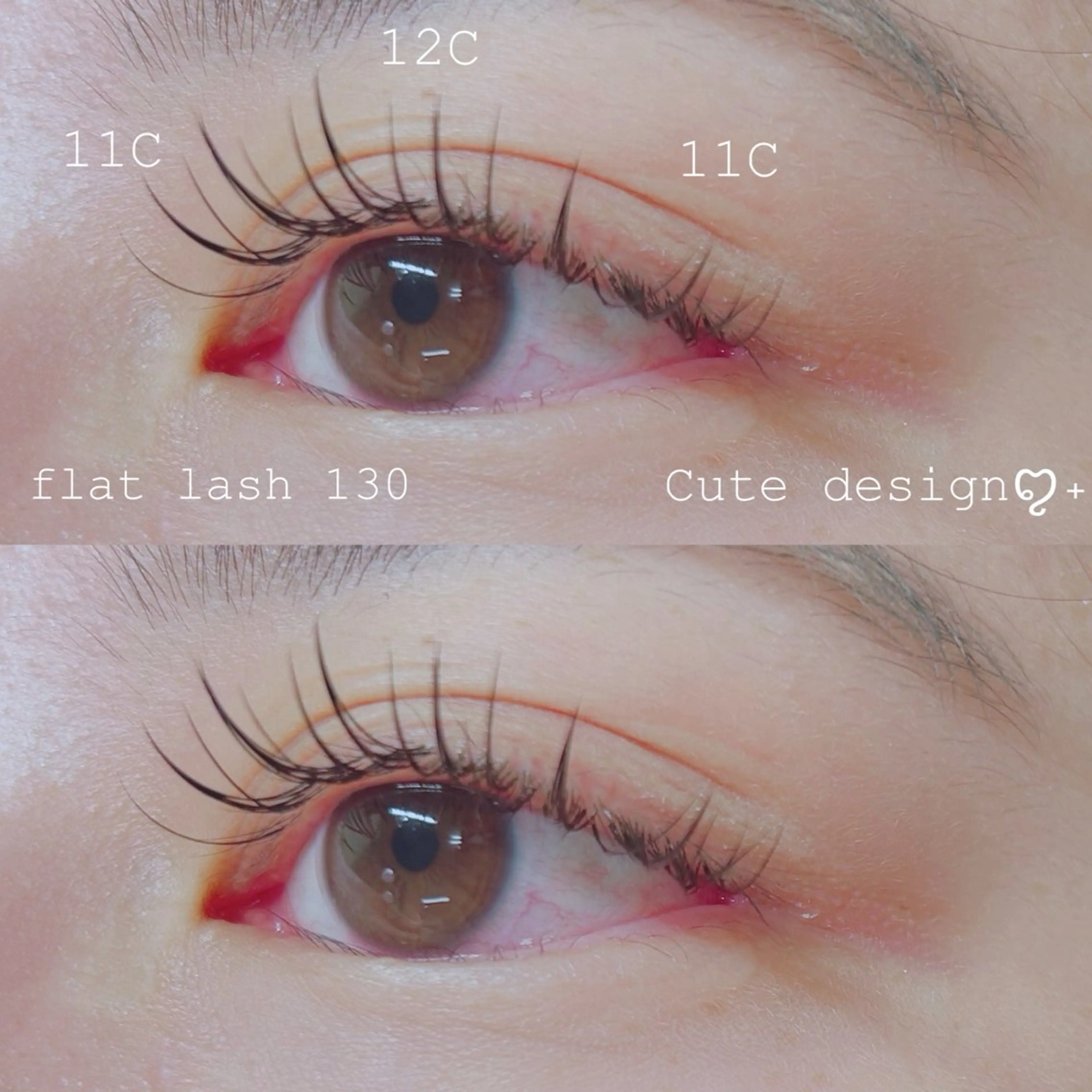 マツエク・マツパ Zina / mayukoのマツエク・マツパデザイン