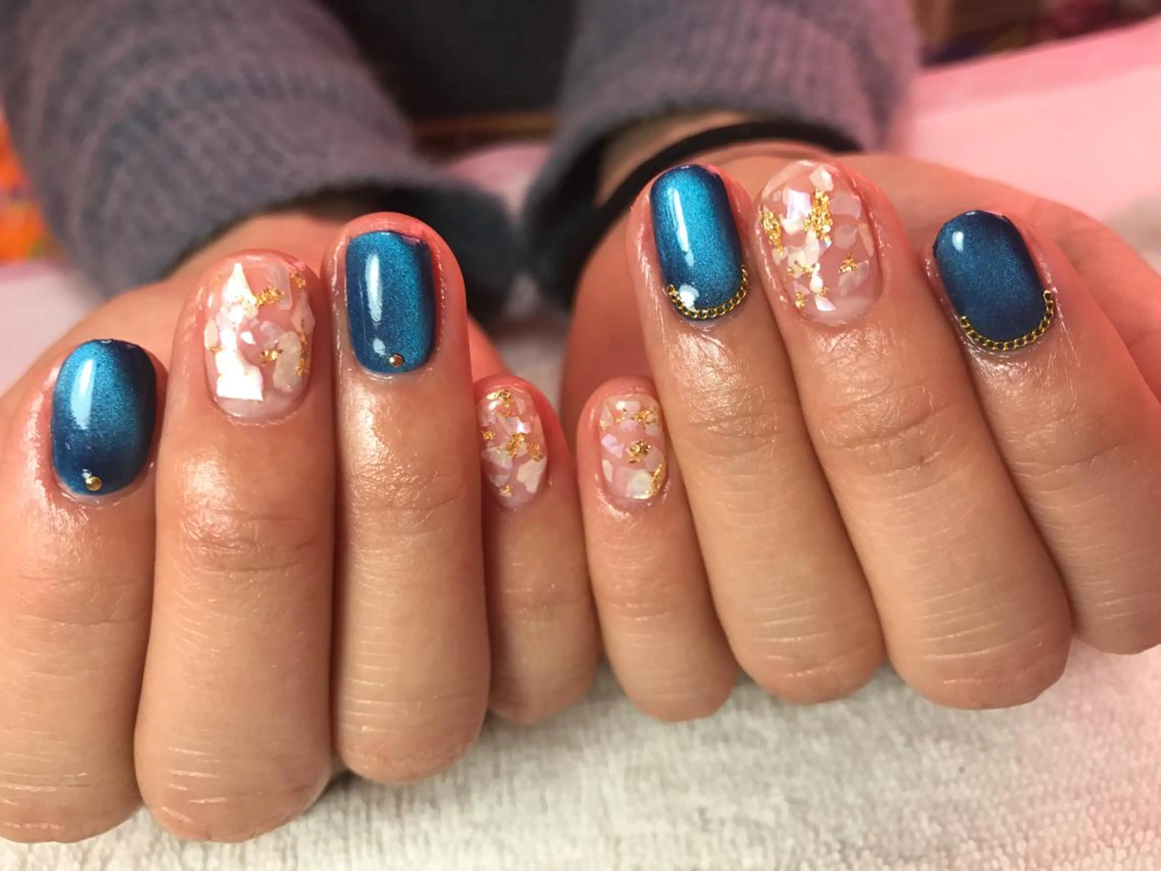 ネイル マグネットネイル Era nailのネイルデザイン