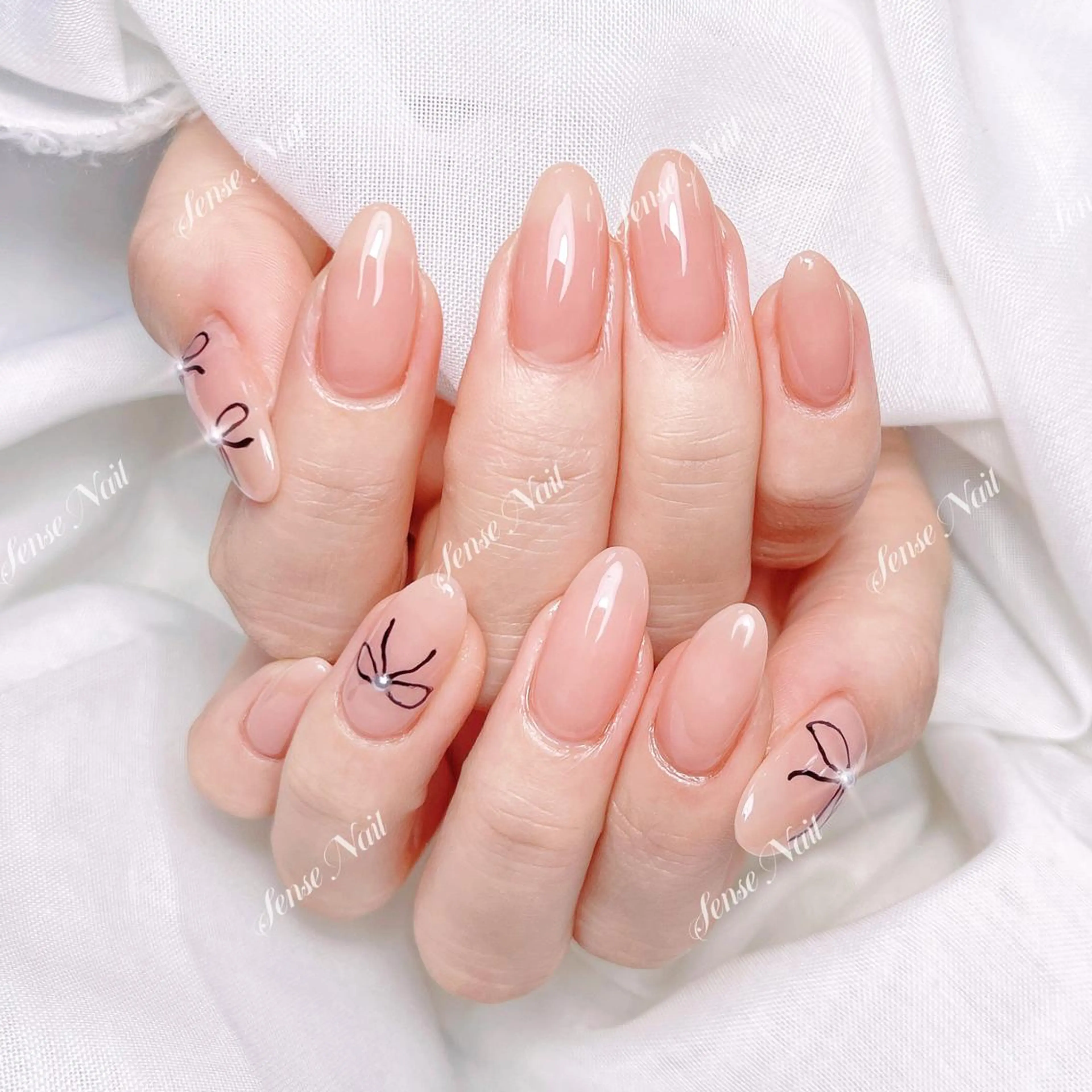 ネイル ハンドネイル Bunny 🐰のネイルデザイン