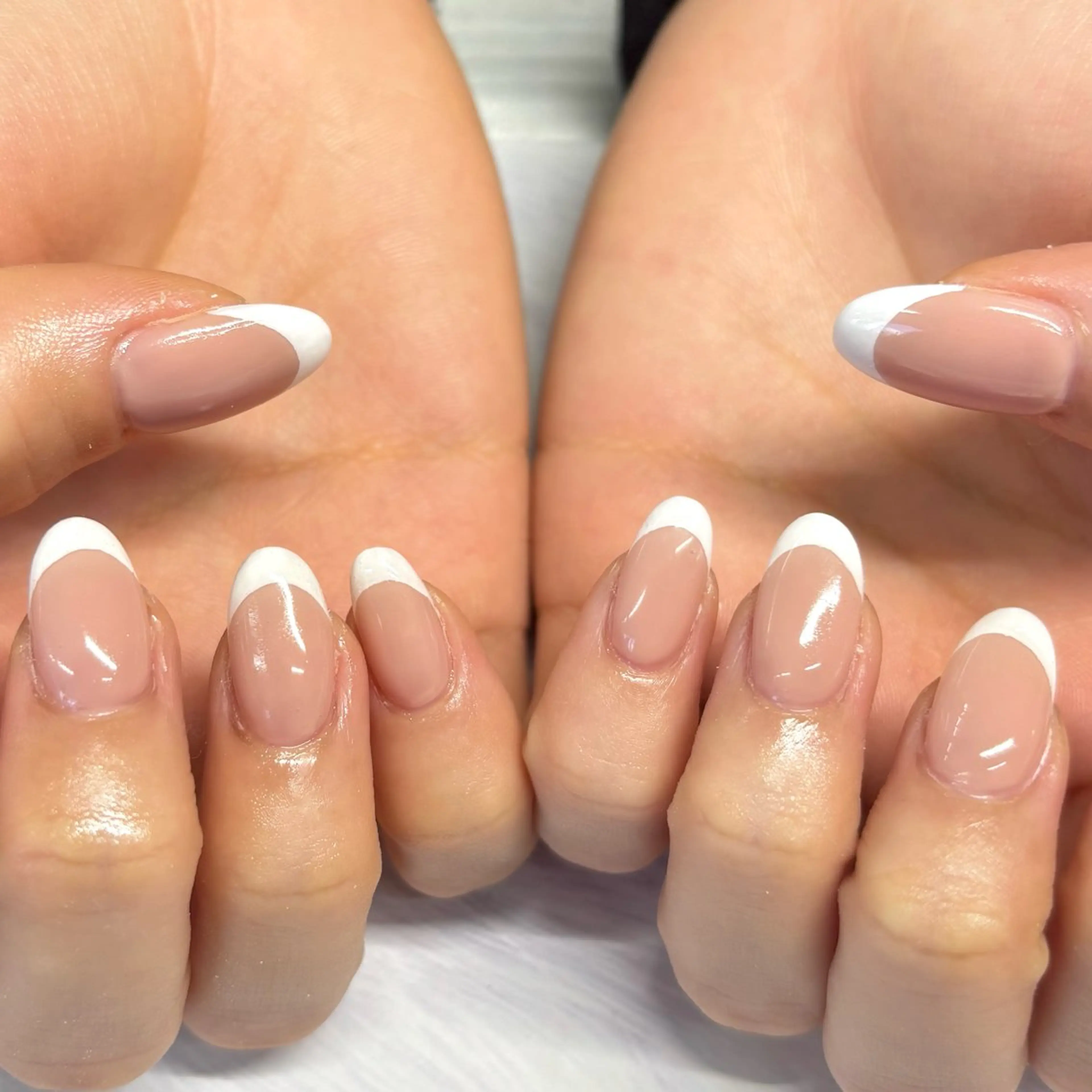フレンチネイル💅🏻🫧の写真