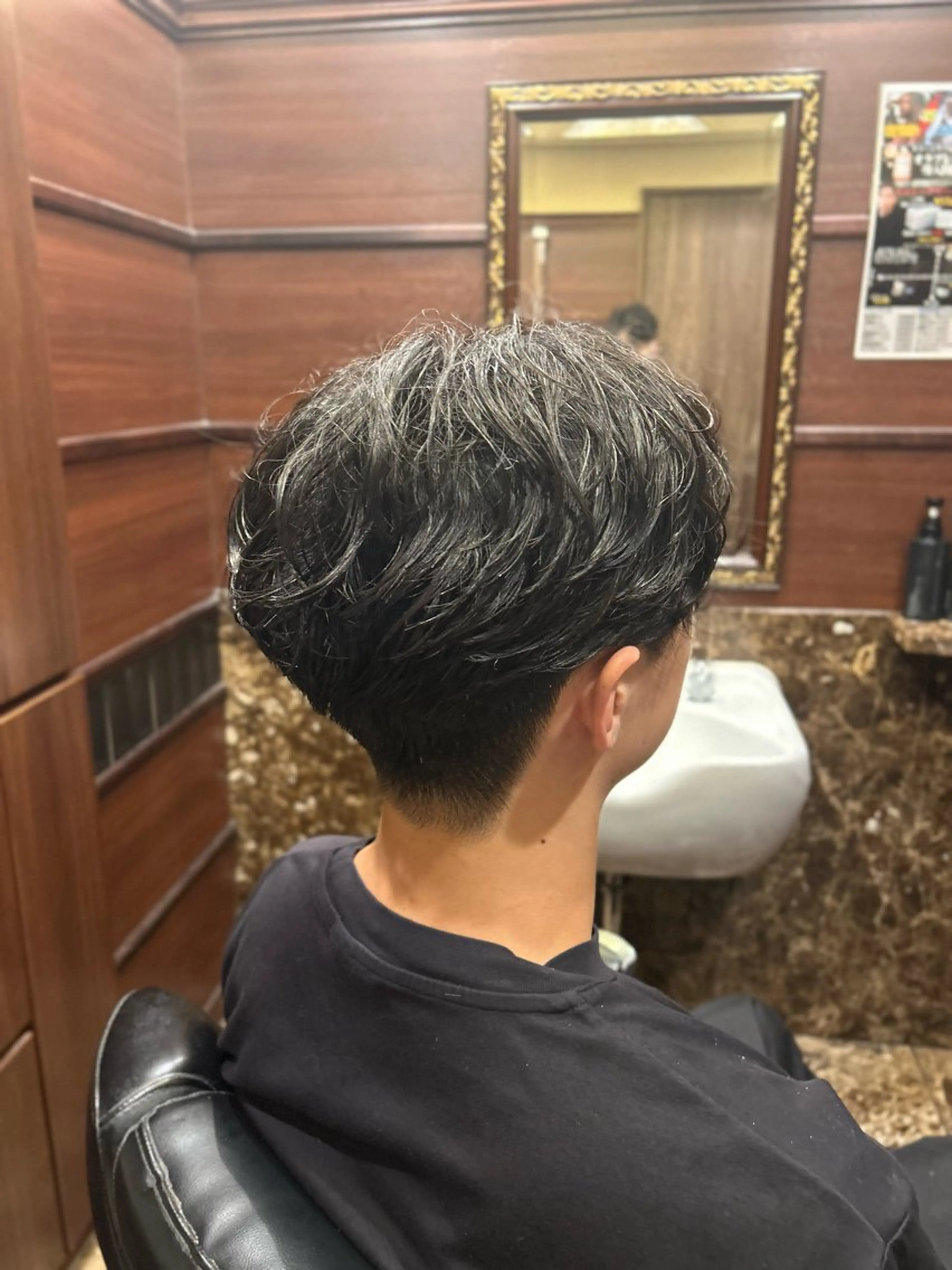 パーマ 田場 彪太郎のヘアスタイル