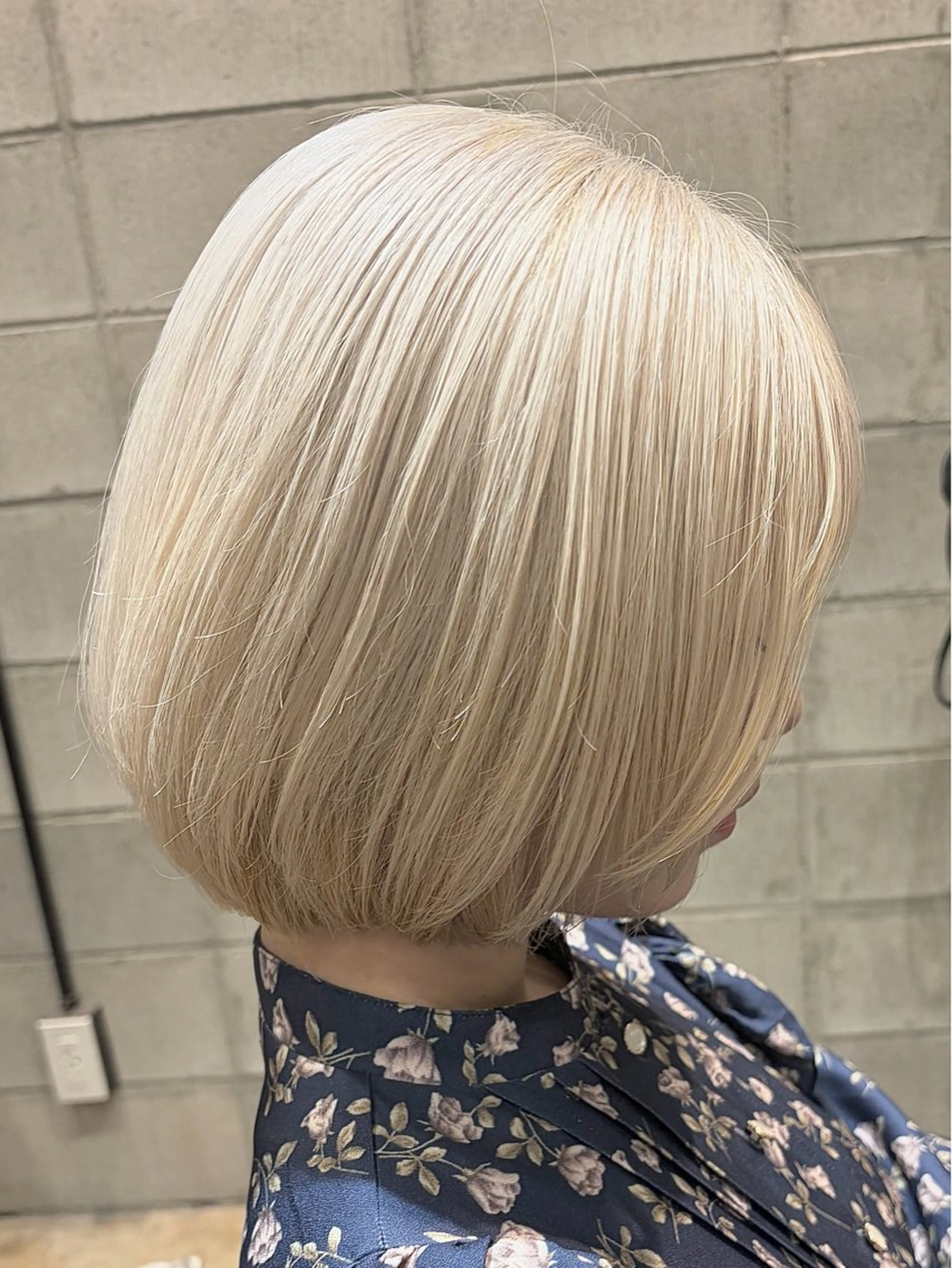 ショート カット ヘアカラー トリートメント みわ/博多 ブリーチ/メンズヘアのヘアスタイル