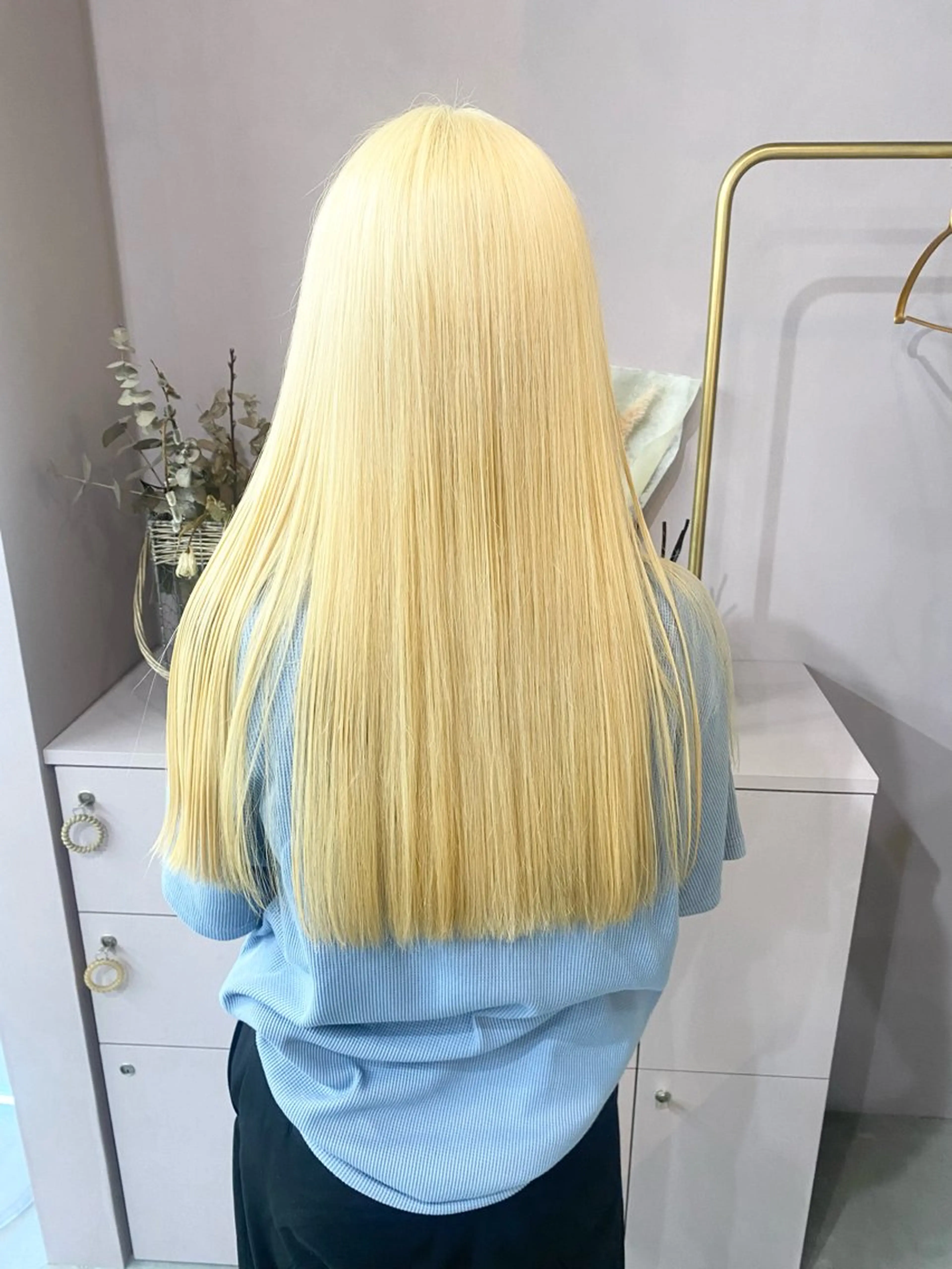ロング カラー ヘアカラー 前橋 姫奈のヘアスタイル