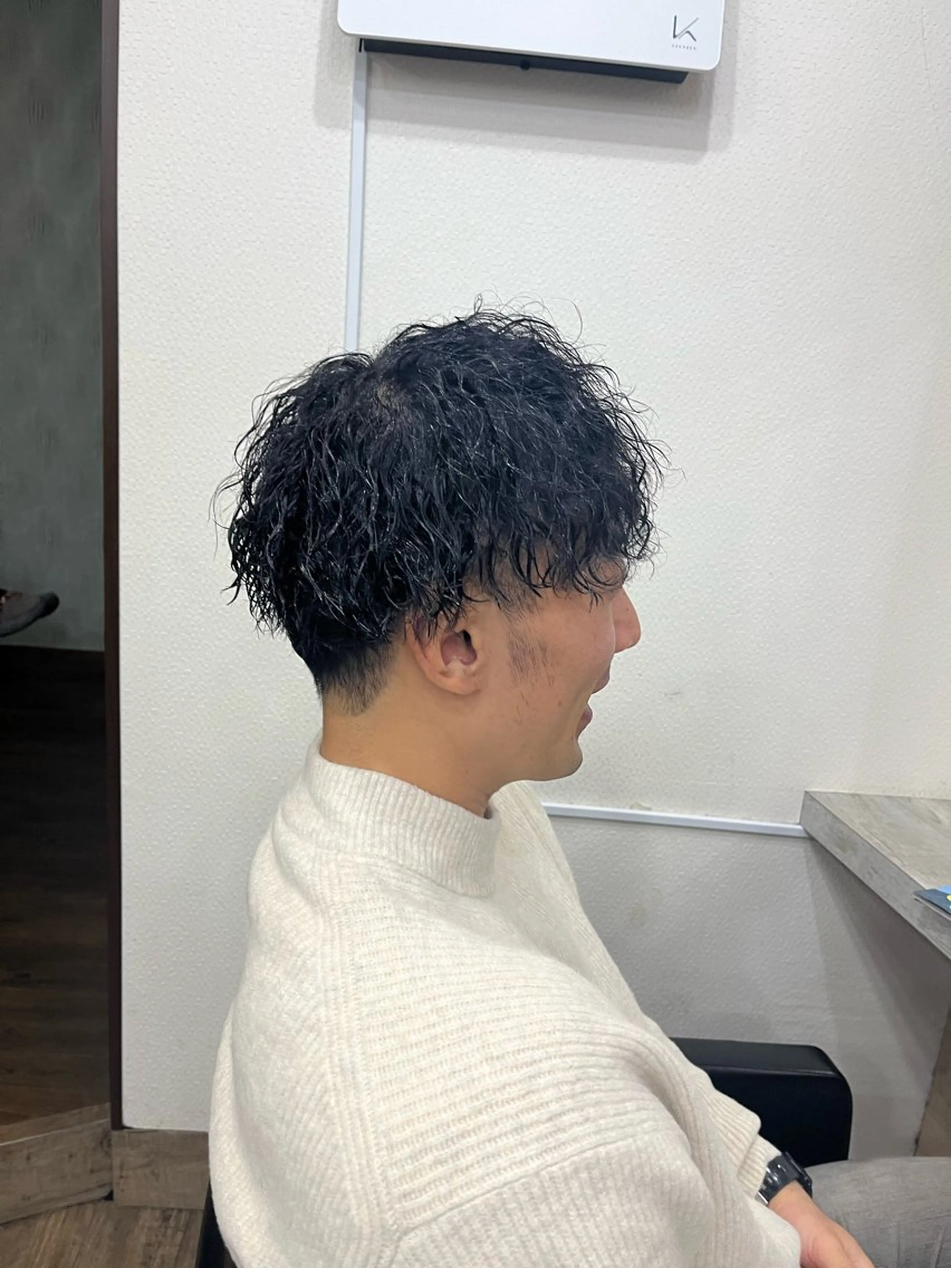 ショート パーマ 薮内 香保里のヘアスタイル