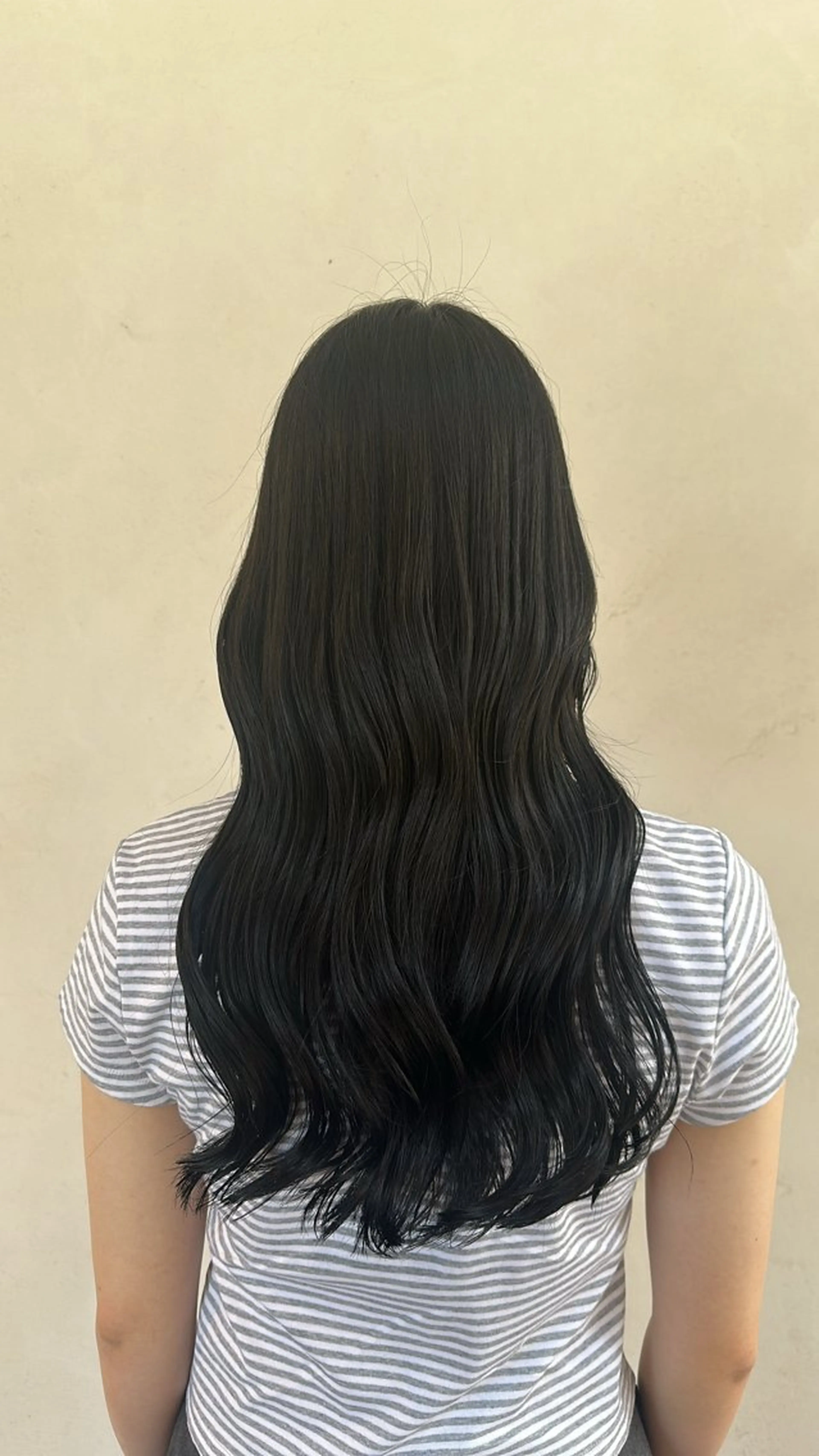セミロング カラー 黒髪 ブリーチ ヘアカラー トリートメント 暖色/ヘアアレンジ 🎀♡irohaのヘアスタイル