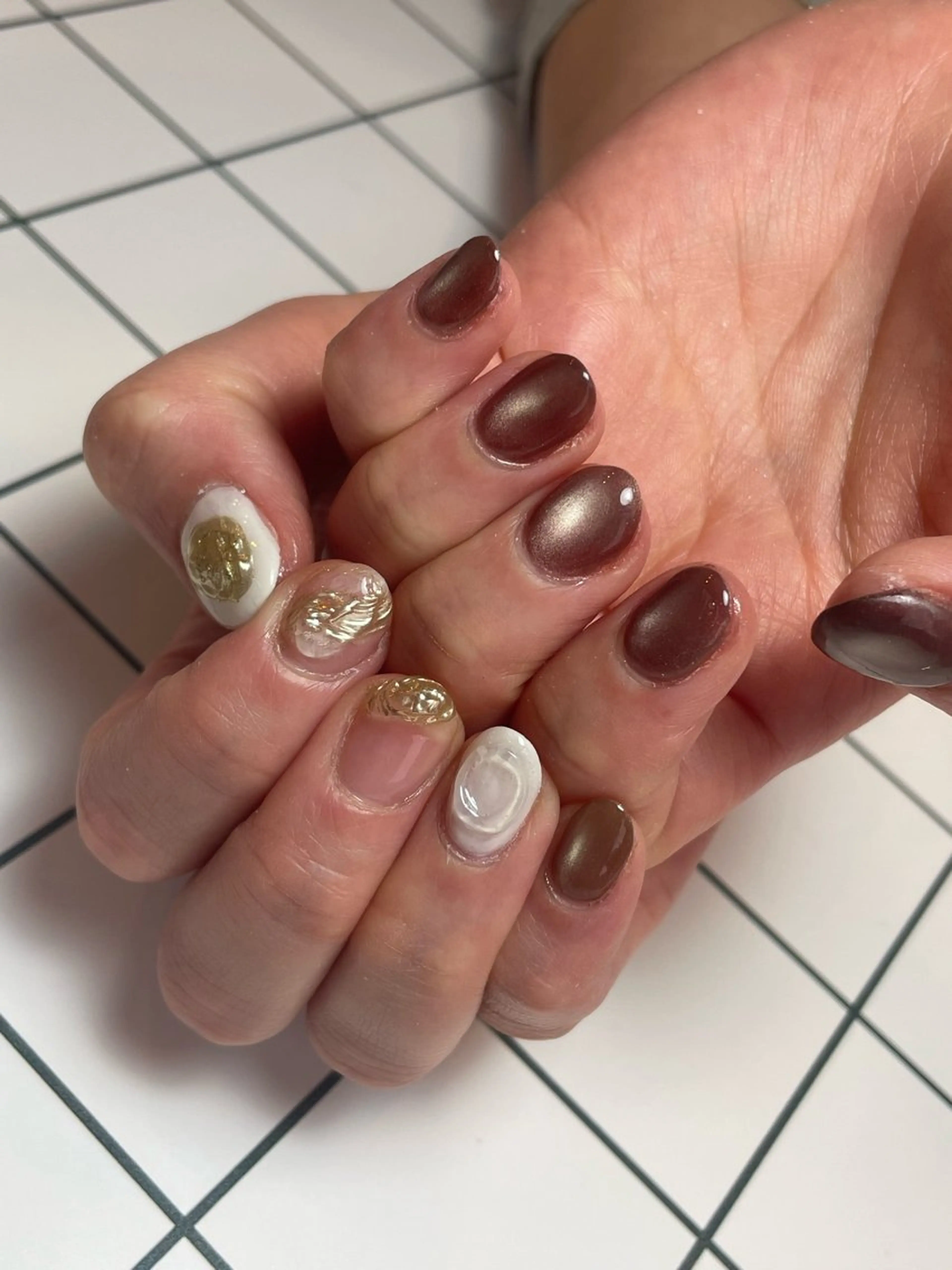 ネイル ニュアンスネイル nail salon POPPYのネイルデザイン
