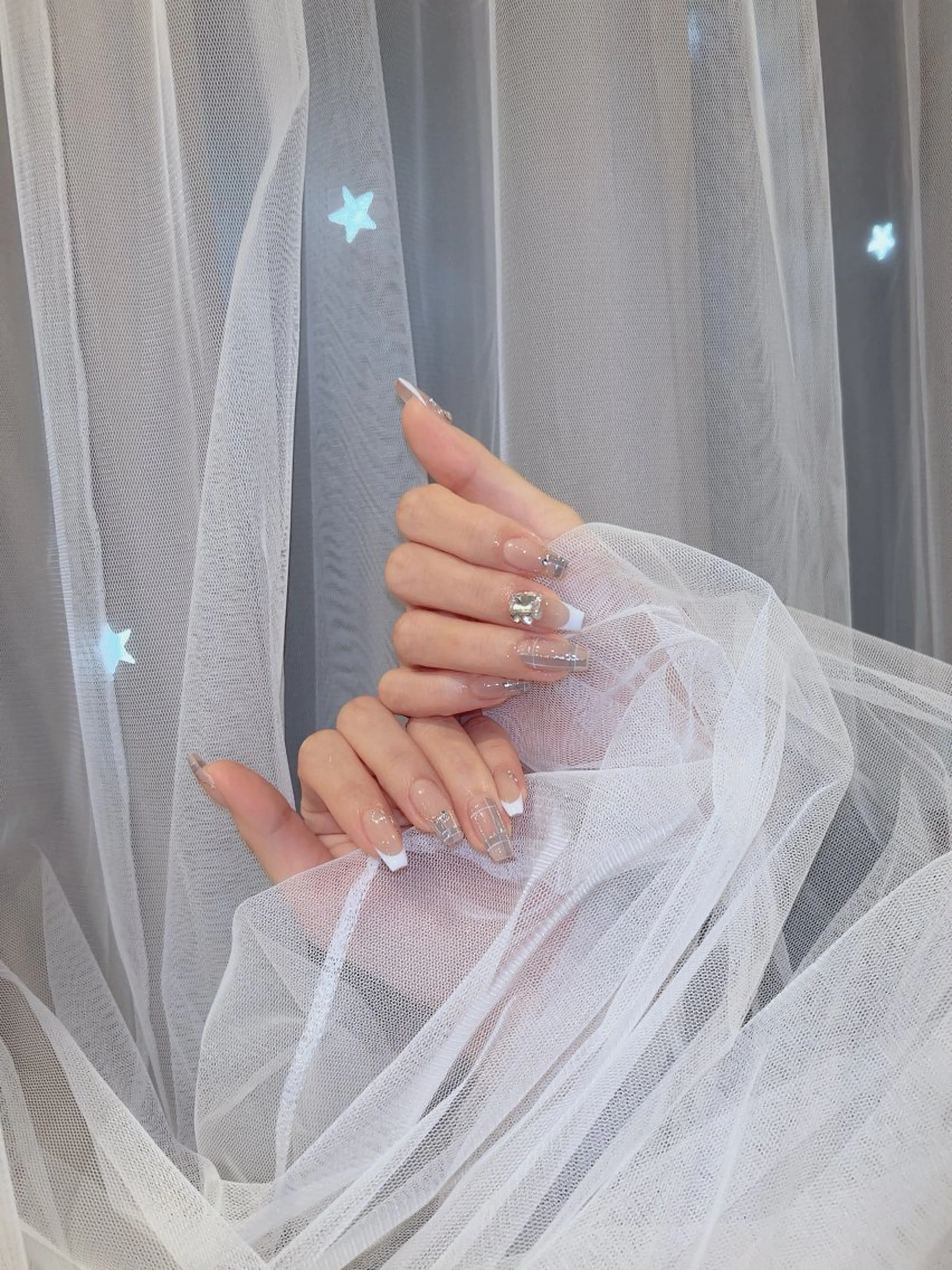 ミディアム RE REYのネイルデザイン