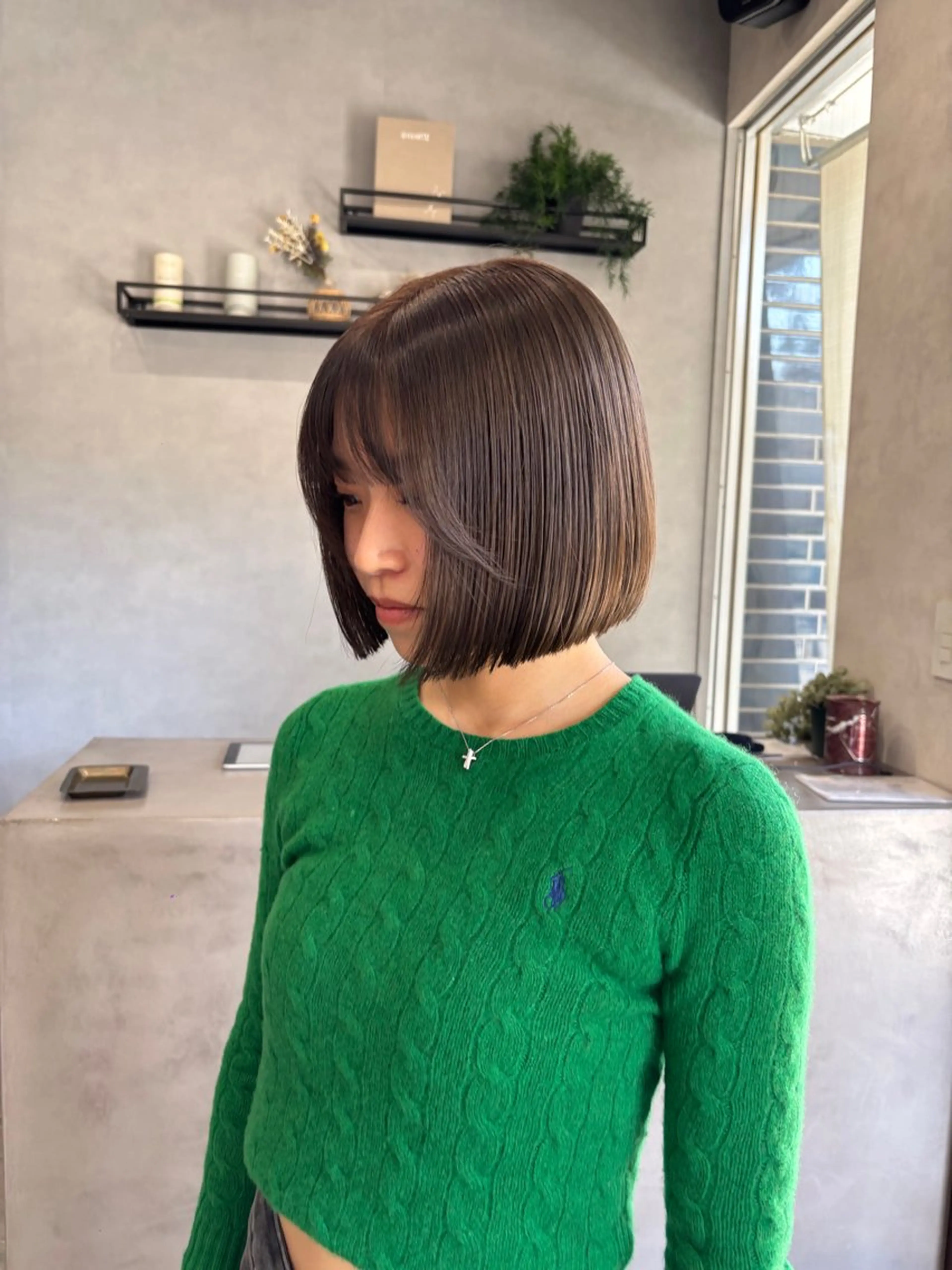 カット＋カラーの写真