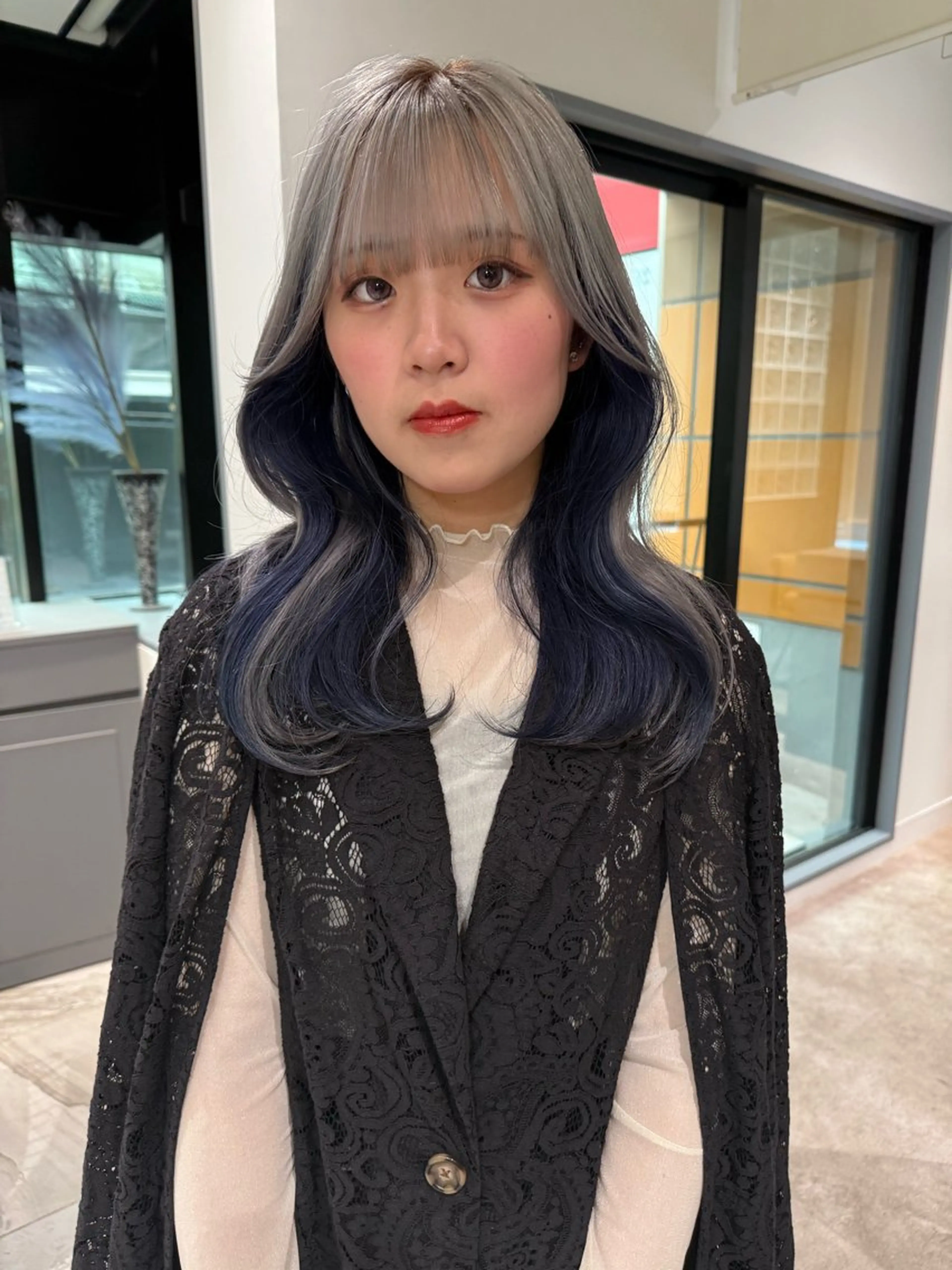 ロング カラー ヘアカラー 透明感✖️暖色 shuheiのヘアスタイル