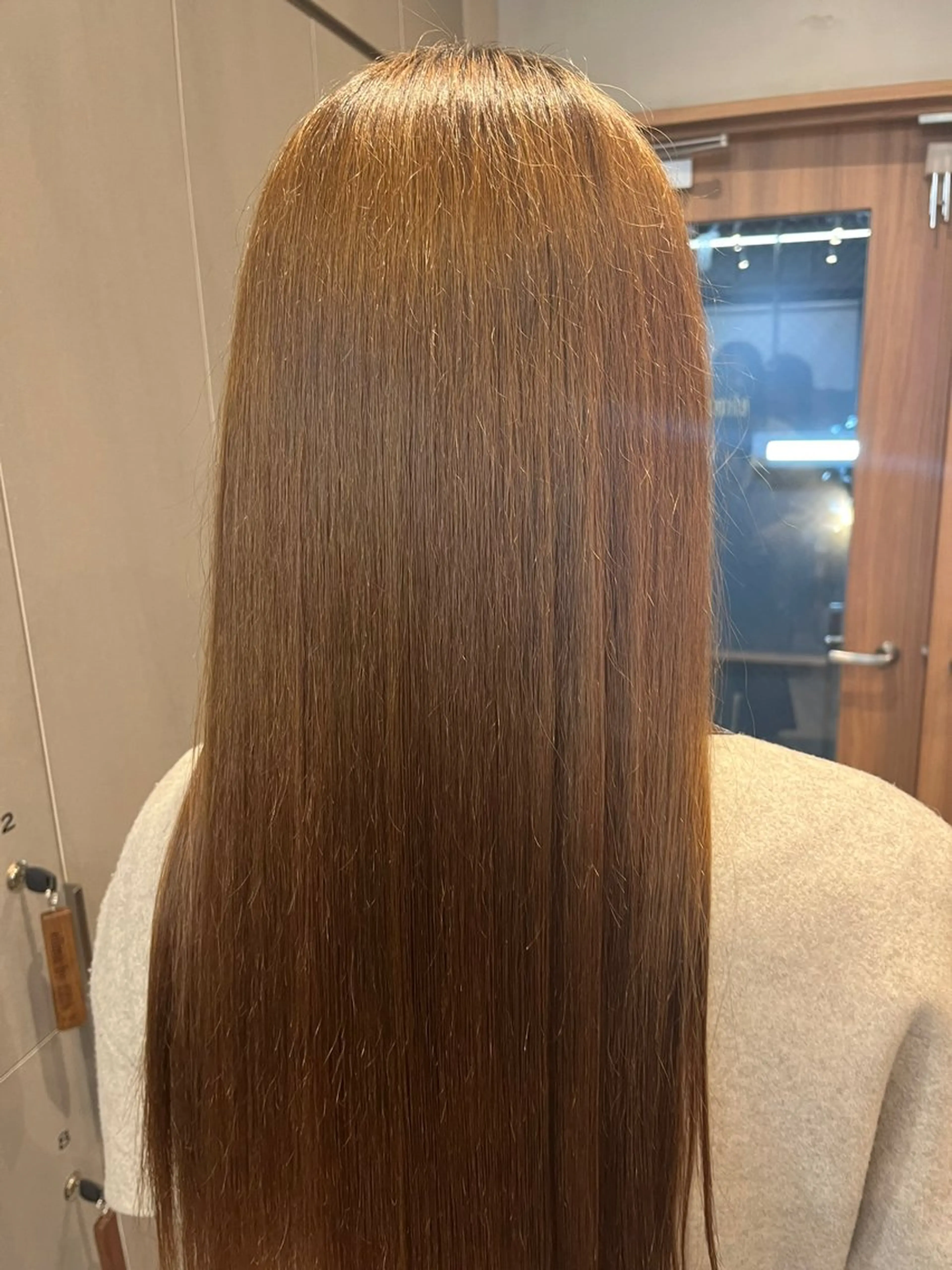 セミロング パーマ 縮毛矯正 fifth / 山下 和輝 海外風スタイルのヘアスタイル