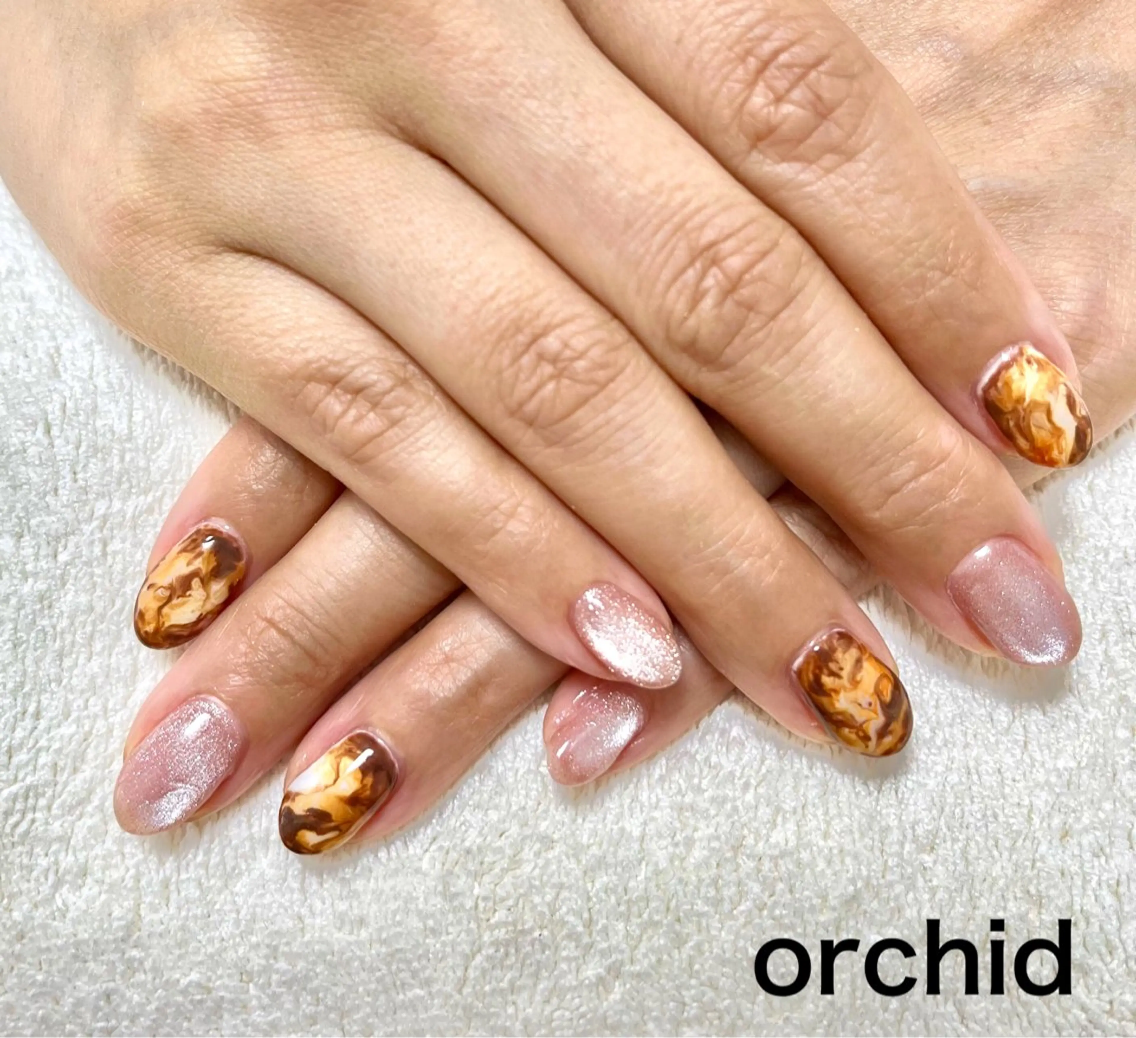 ネイル orchid ♡オーキッドのネイルデザイン