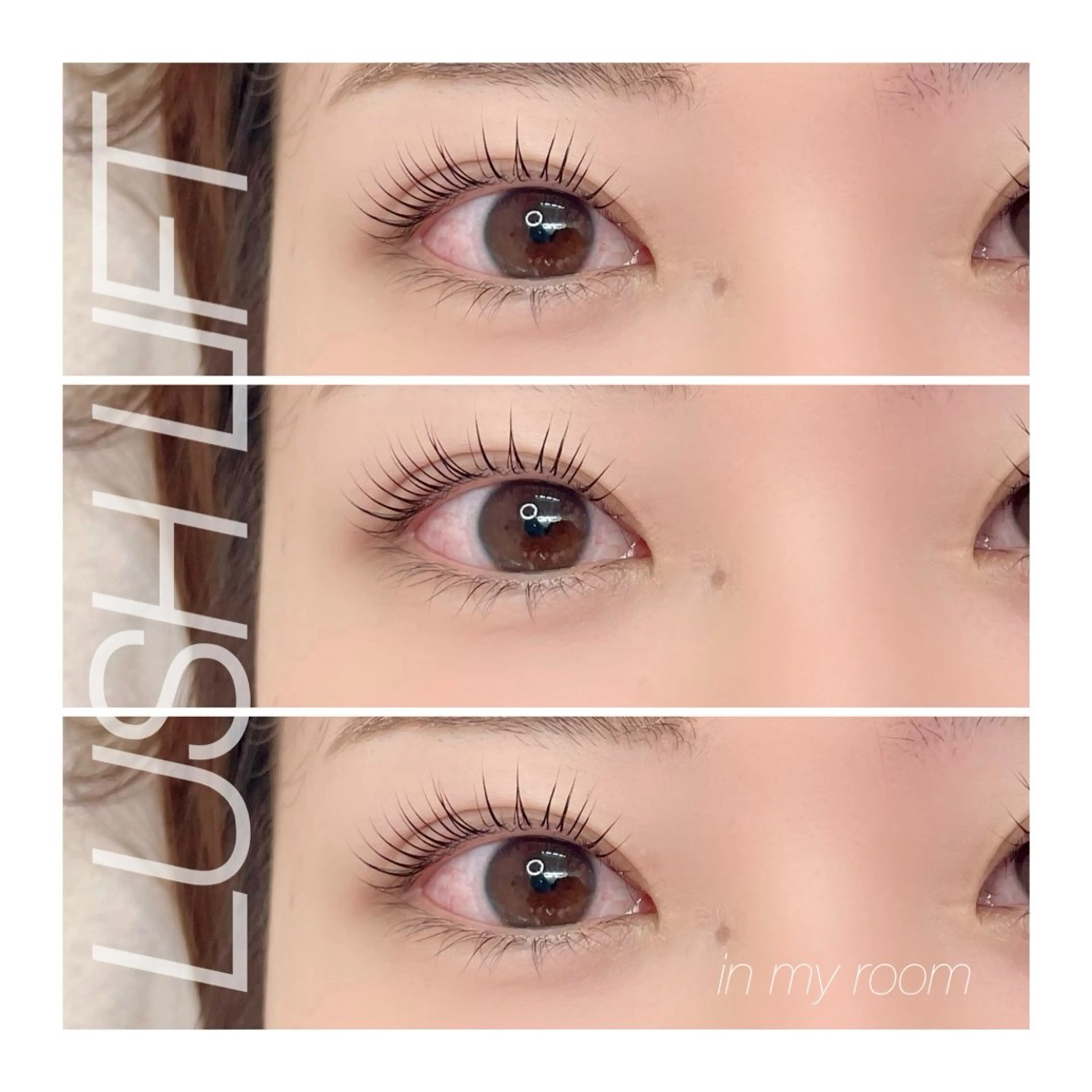 マツエク・マツパ パリジェンヌラッシュリフト マツパ ☽𝘀𝗵𝗶 𝘀𝗵𝗶☽のマツエク・マツパデザイン