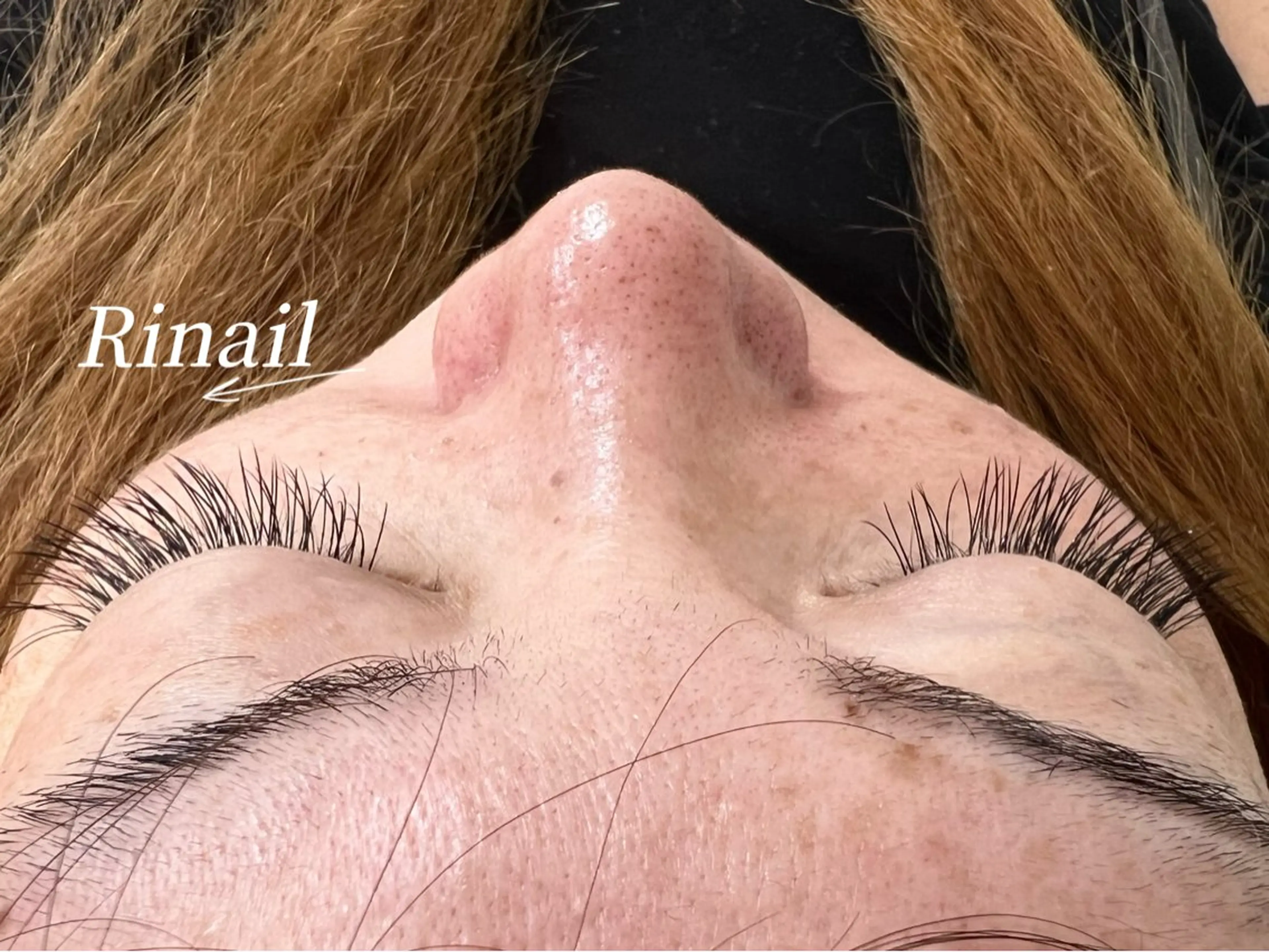 マツエク・マツパ バインドロック フラットラッシュ ナチュラル パリジェンヌラッシュリフト まつげパーマ YK Rinのネイルデザイン