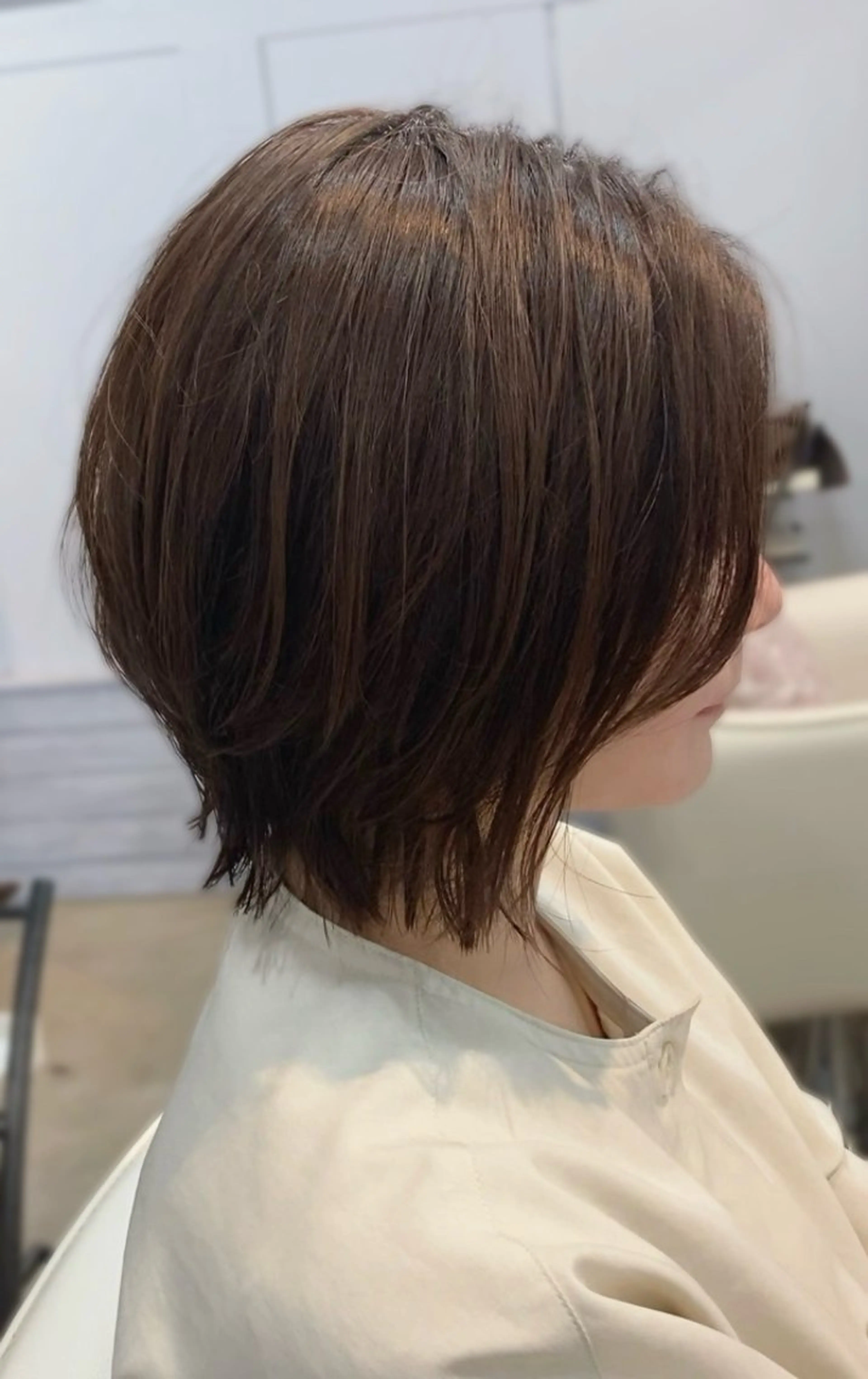 ショート ショートヘア/ボブ/ レイヤー/佐藤　葵のヘアスタイル