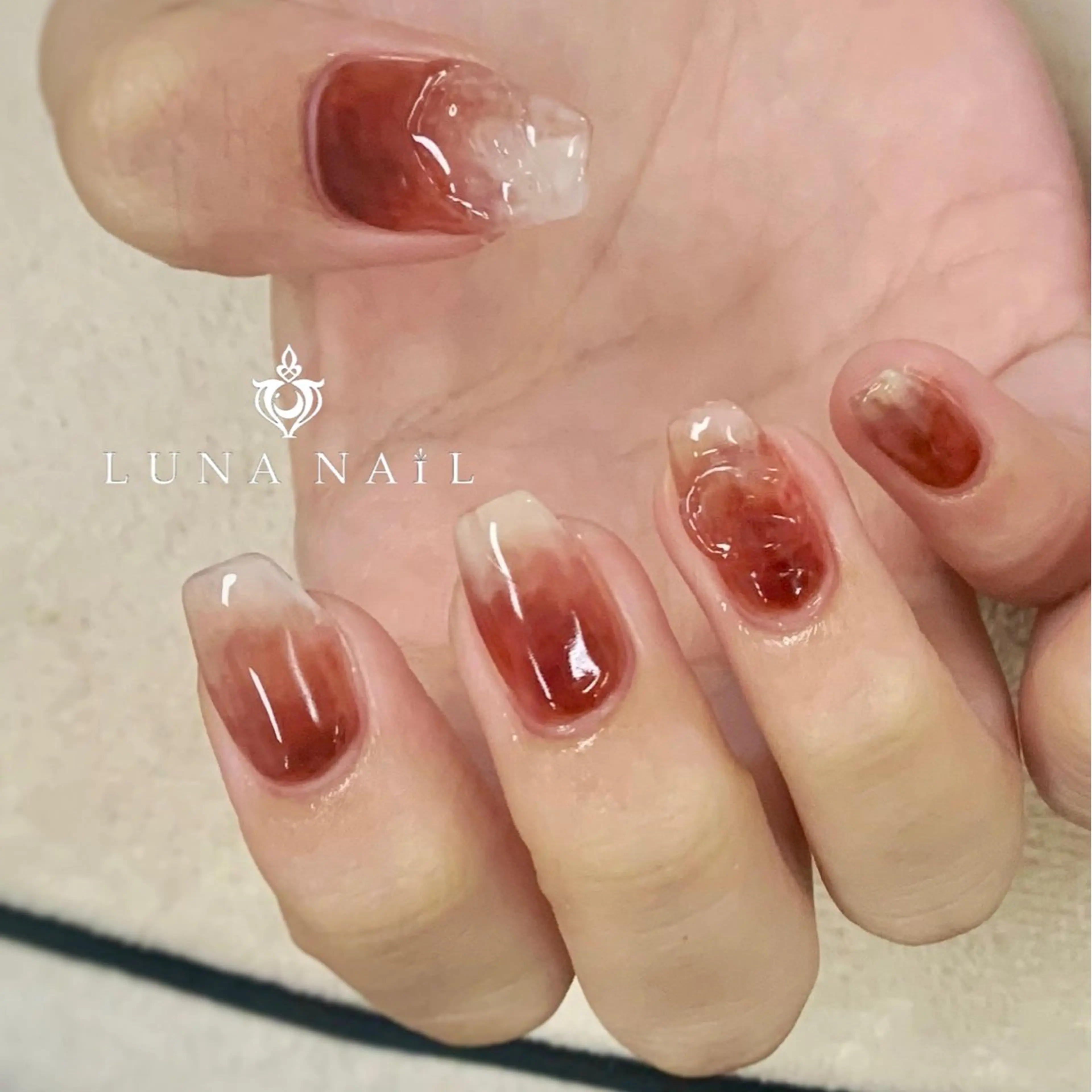 ネイル ハンドネイル アトリエ　ミモザ所属・いまむら あかりのネイルデザイン