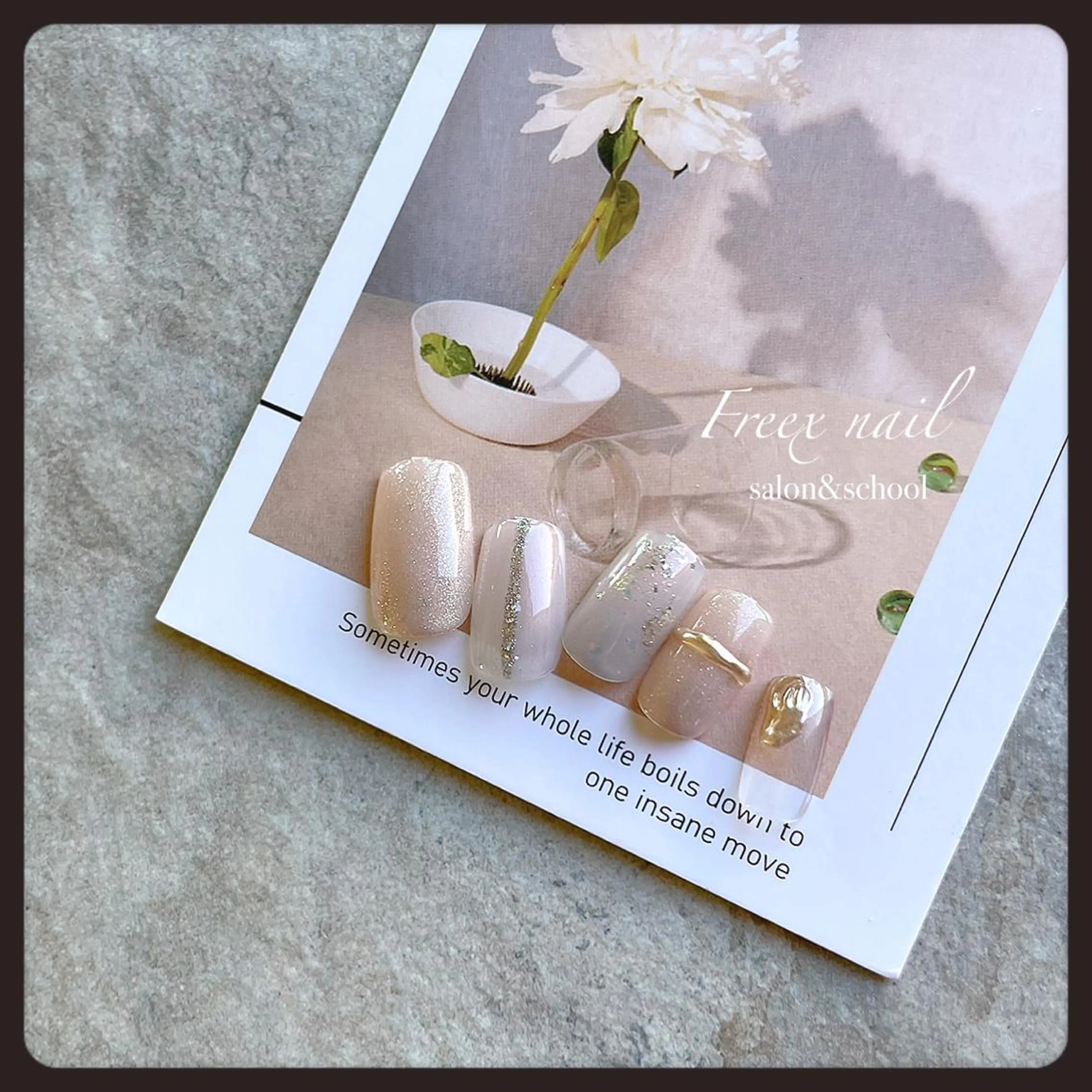 ネイル ハンドネイル ハンドケア freex nail /ニュアンス/個性派のネイルデザイン