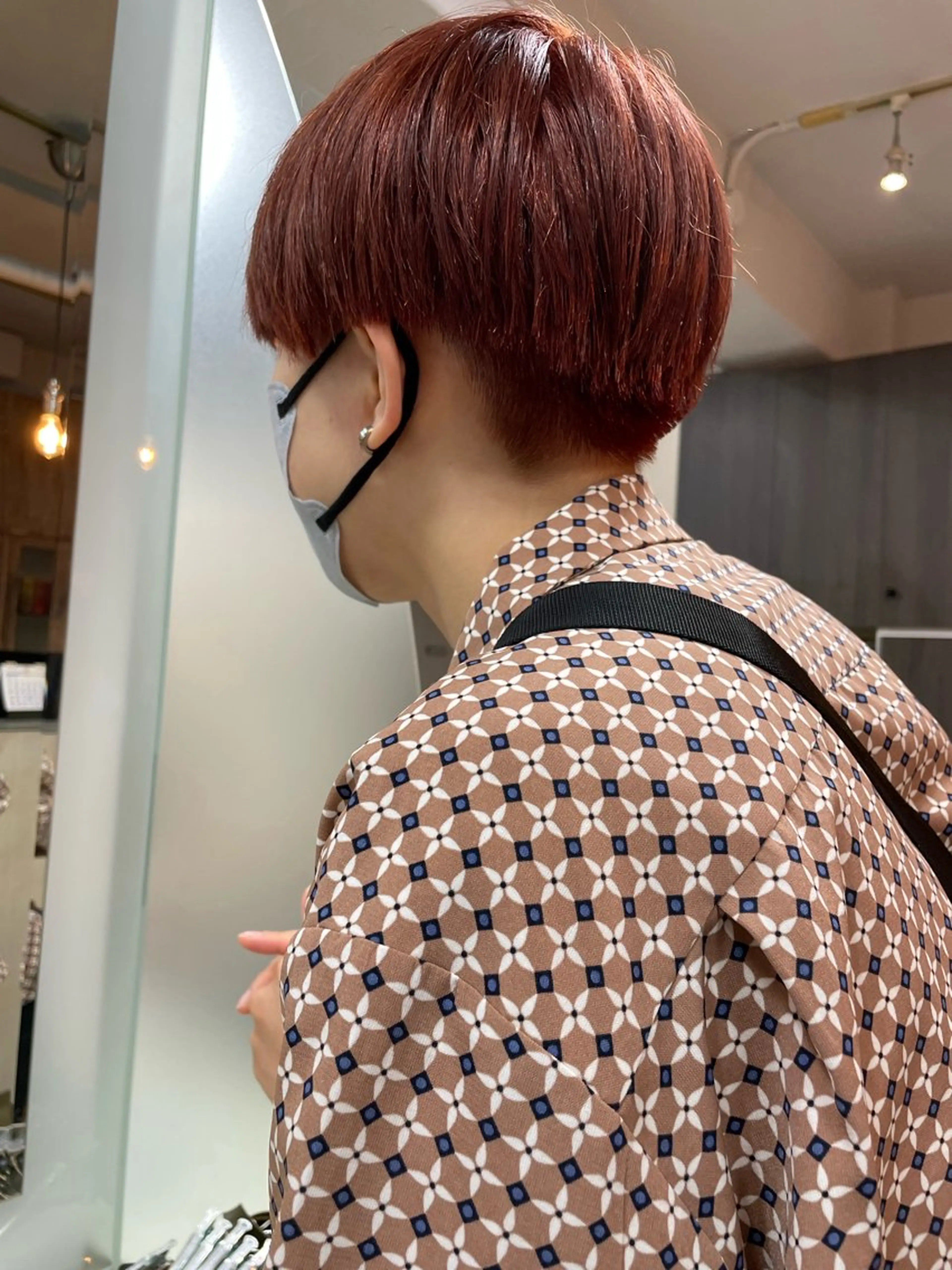 ショート カット ヘアカラー トリートメント 平 ちひろのヘアスタイル