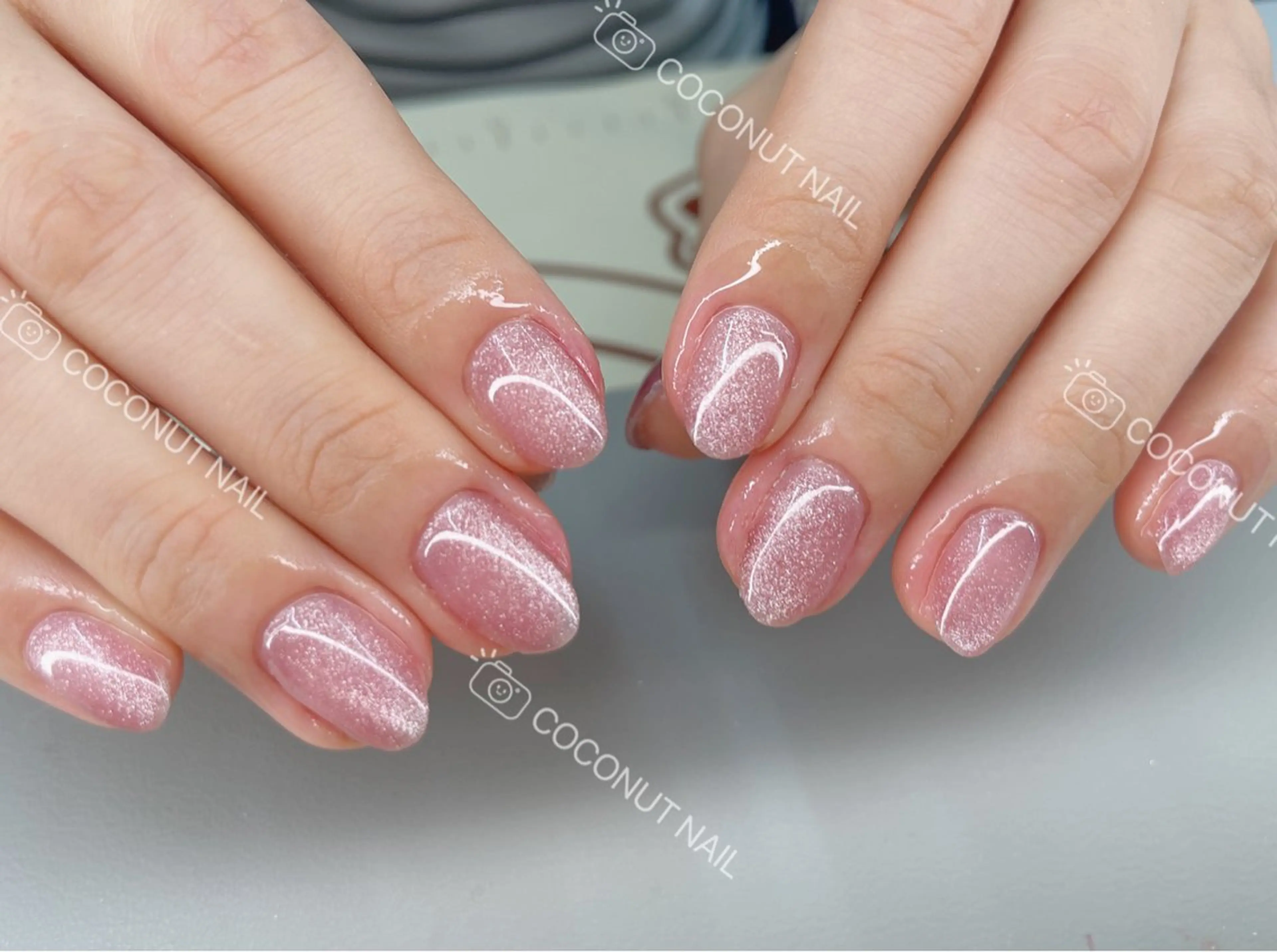 ネイル ハンドネイル 神田 ココナッツのネイルデザイン